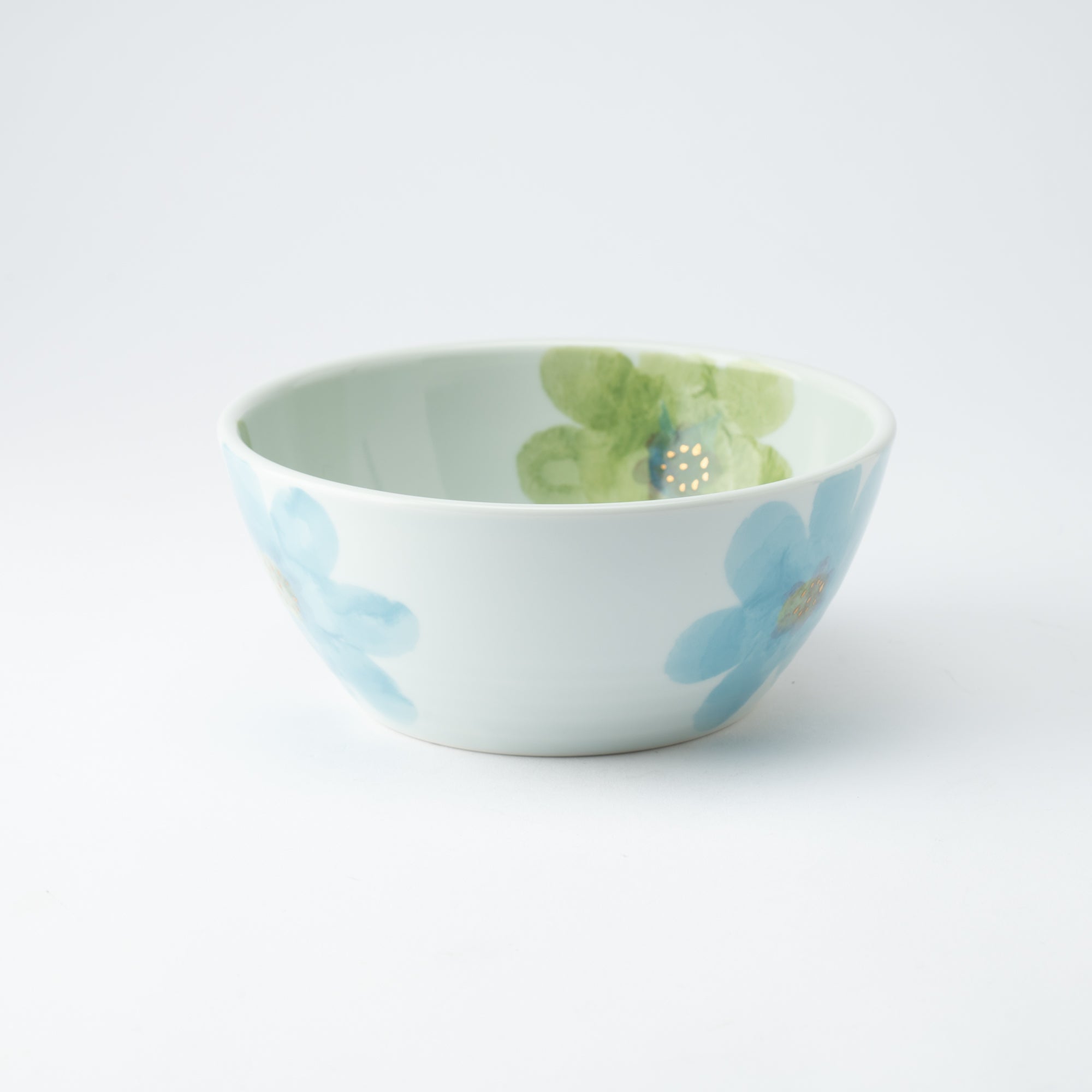 Higashi Kiln Light Fleur Tobe Donburi Bowl M - MUSUBI KILN - Quality Japanese Tableware and Gift