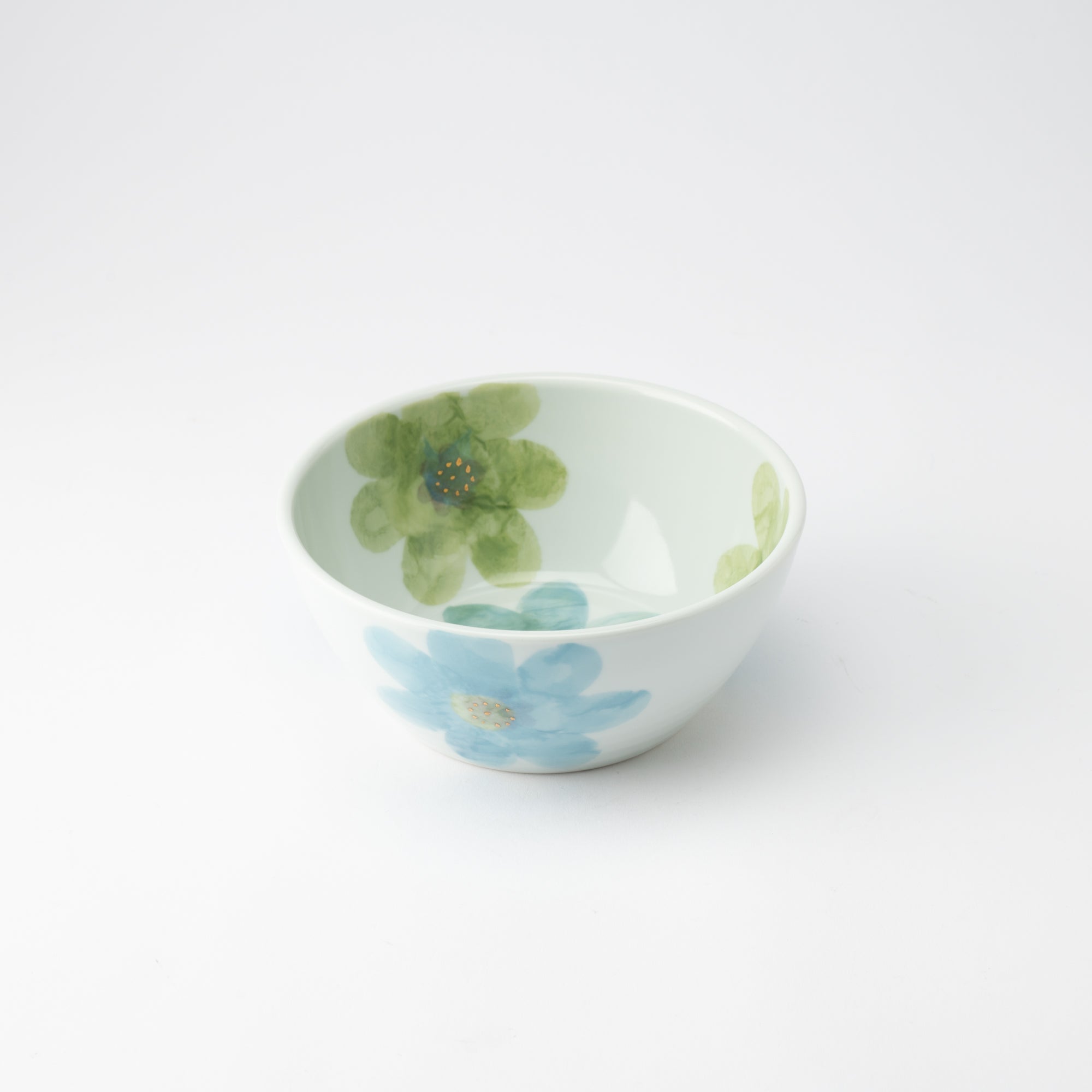 Higashi Kiln Light Fleur Tobe Donburi Bowl M - MUSUBI KILN - Quality Japanese Tableware and Gift