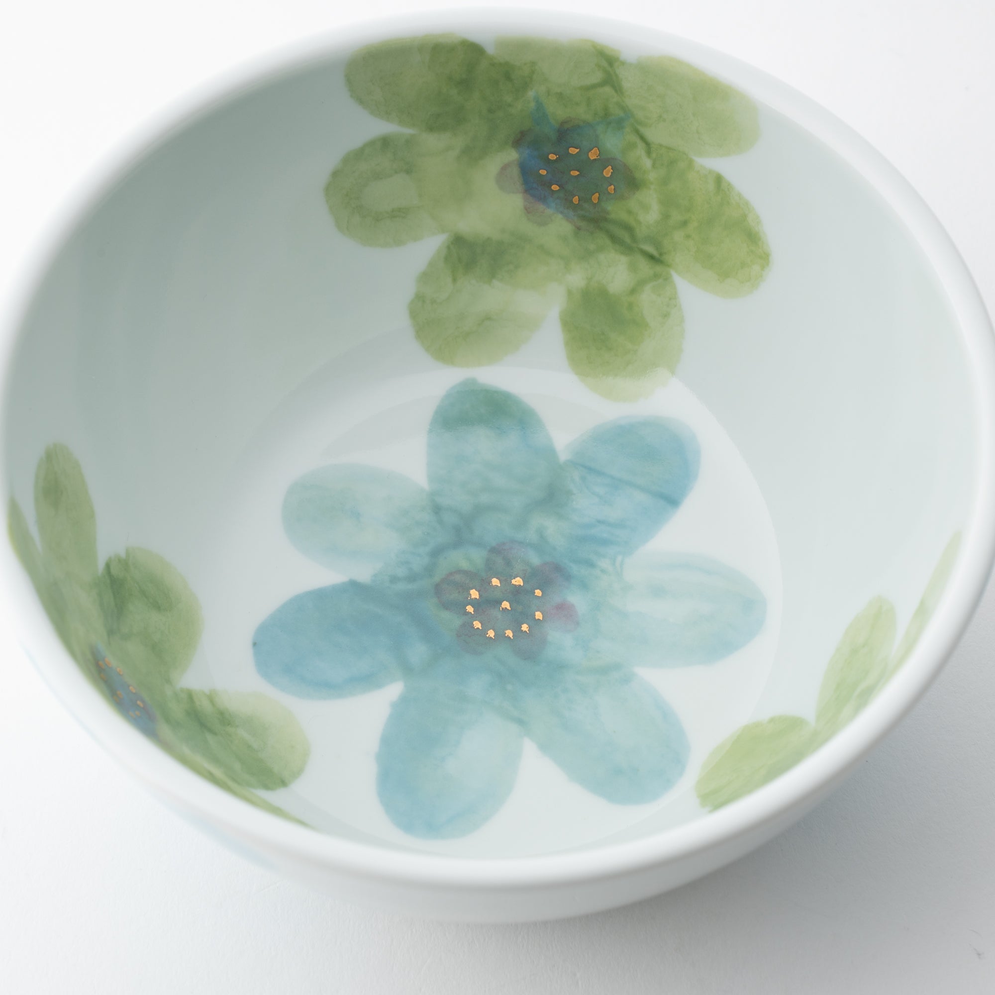 Higashi Kiln Light Fleur Tobe Donburi Bowl M - MUSUBI KILN - Quality Japanese Tableware and Gift