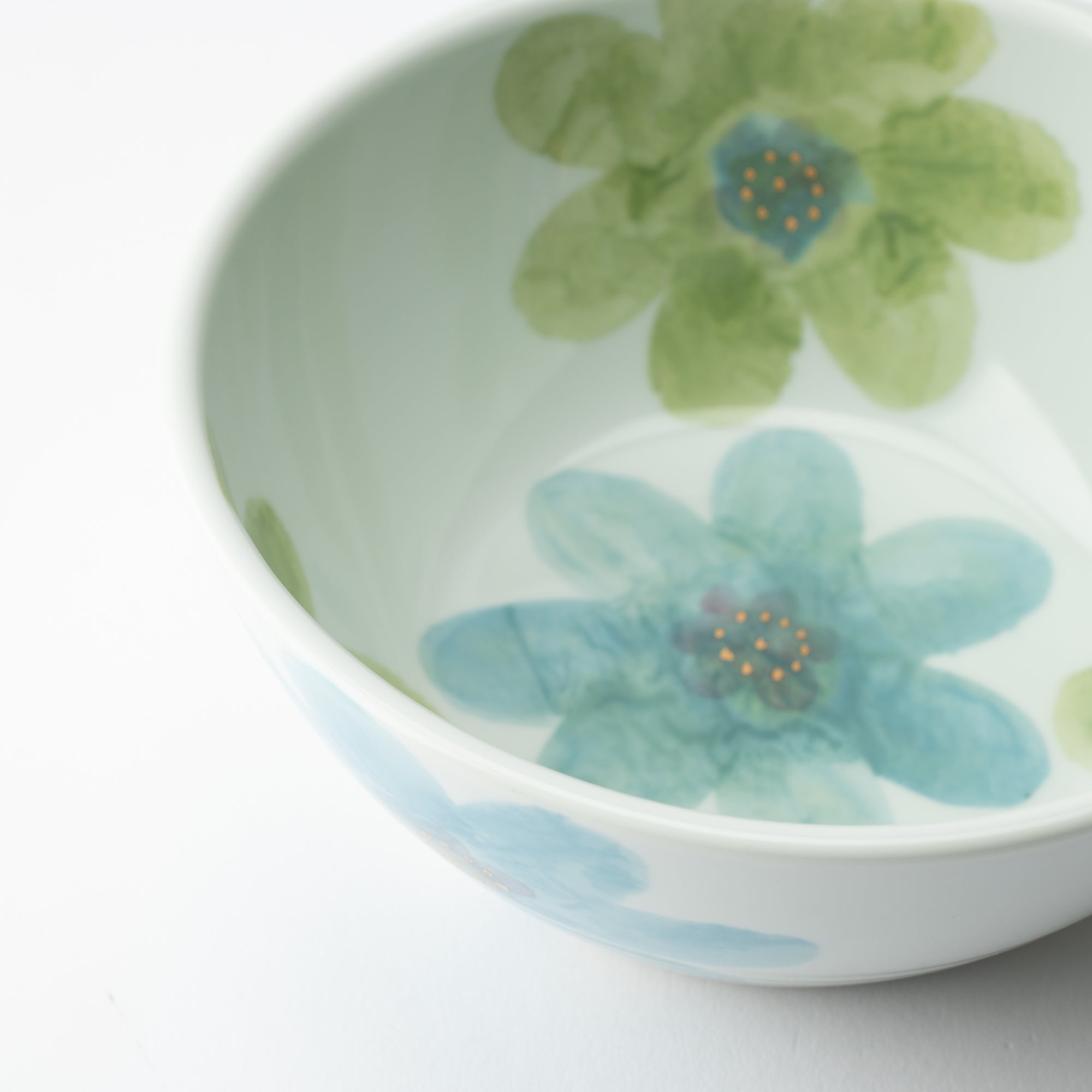 Higashi Kiln Light Fleur Tobe Donburi Bowl M - MUSUBI KILN - Quality Japanese Tableware and Gift