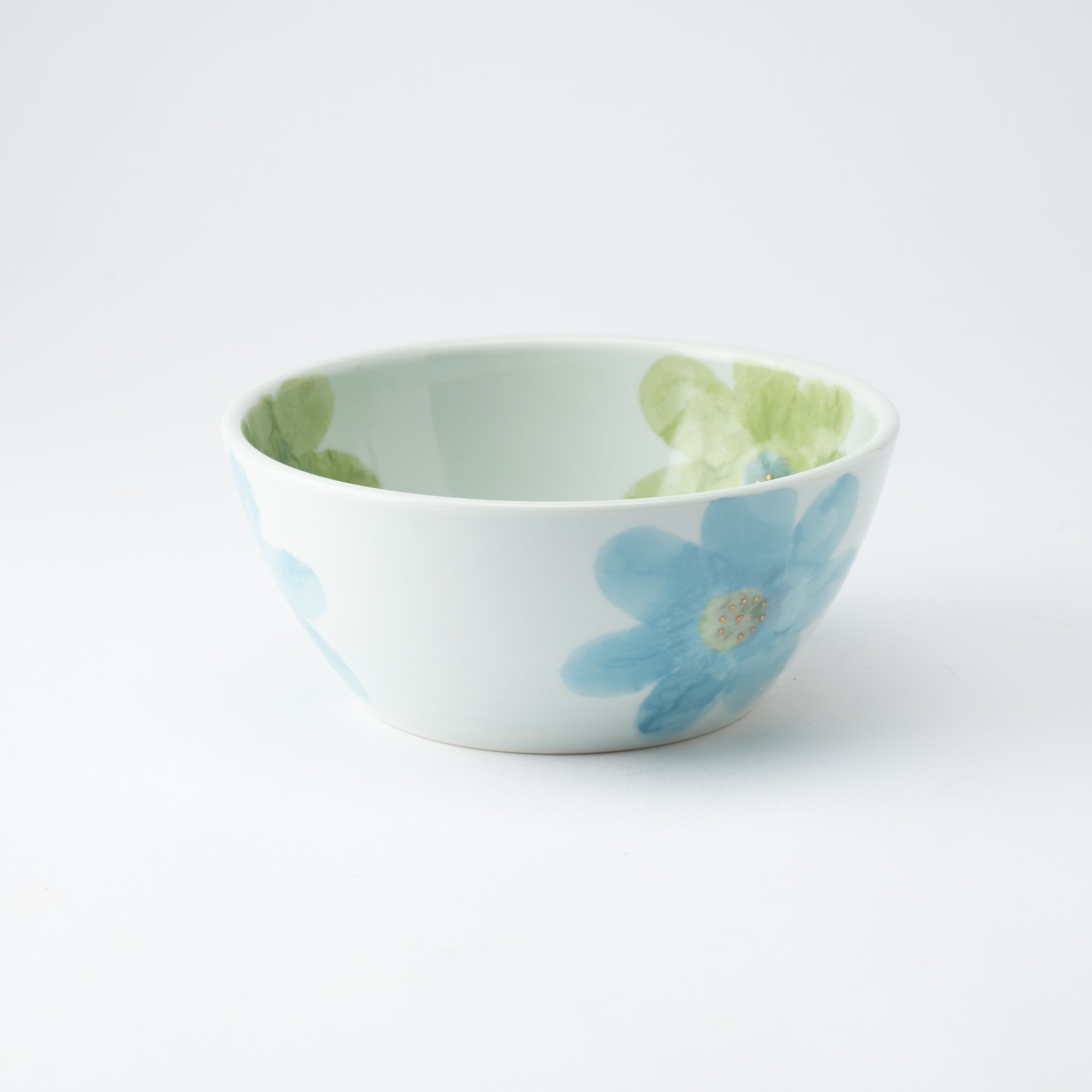 Higashi Kiln Light Fleur Tobe Donburi Bowl M - MUSUBI KILN - Quality Japanese Tableware and Gift