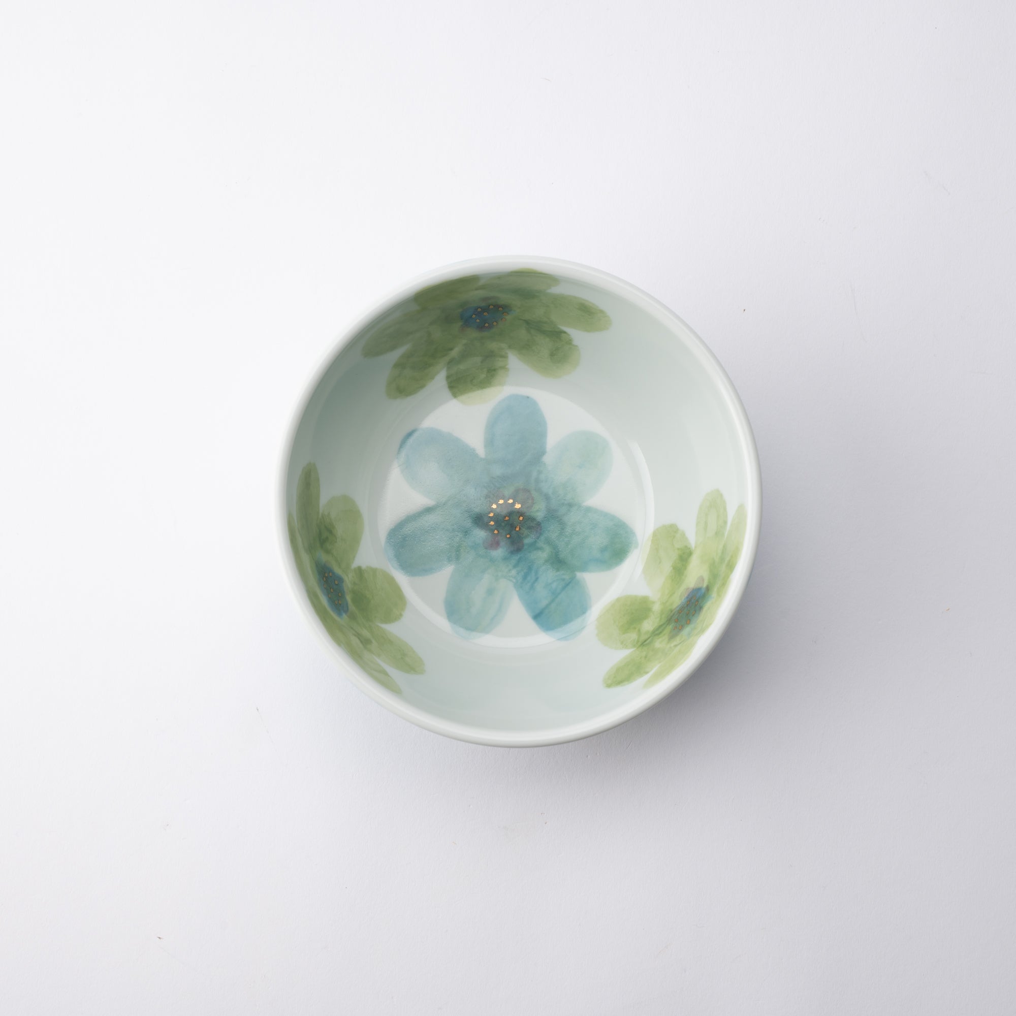 Higashi Kiln Light Fleur Tobe Donburi Bowl M - MUSUBI KILN - Quality Japanese Tableware and Gift