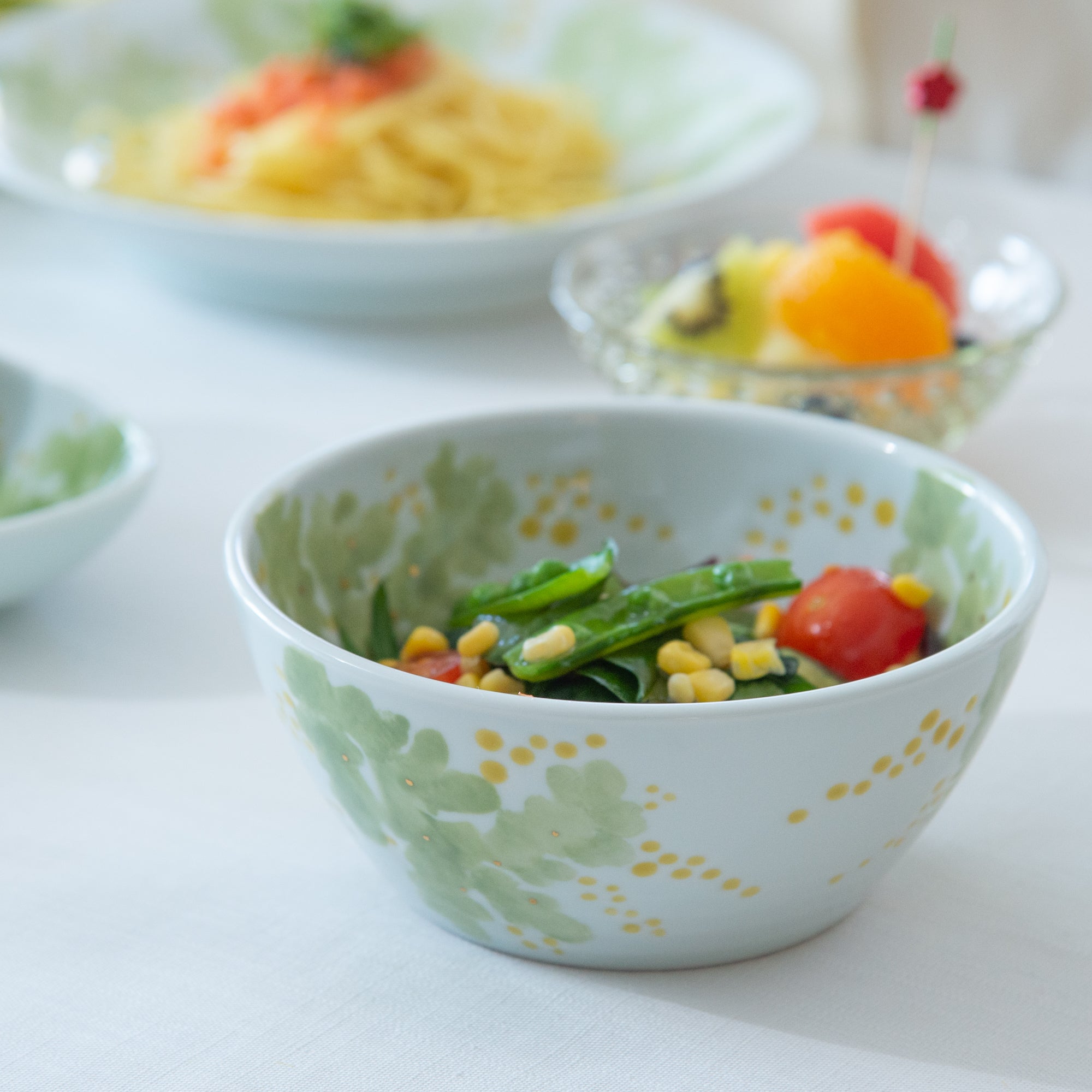Higashi Kiln Mimosa Tobe Donburi Bowl M - MUSUBI KILN - Quality Japanese Tableware and Gift