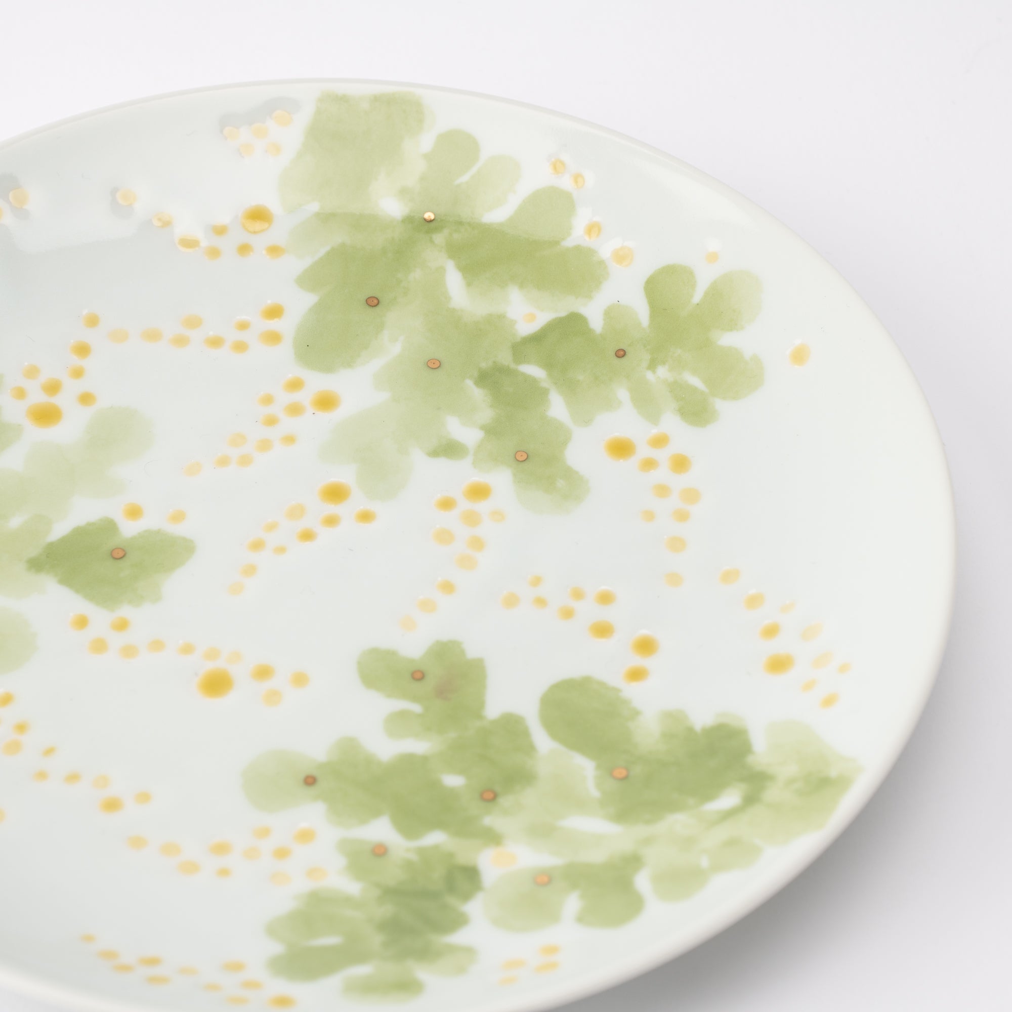 Higashi Kiln Mimosa Tobe Side Plate - MUSUBI KILN - Quality Japanese Tableware and Gift