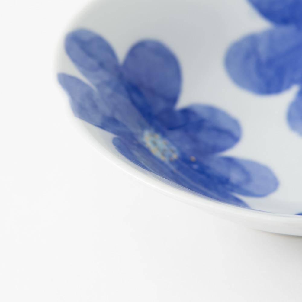 Higashi Kiln P.S. Blue Tobe Bowl - MUSUBI KILN - Quality Japanese Tableware and Gift