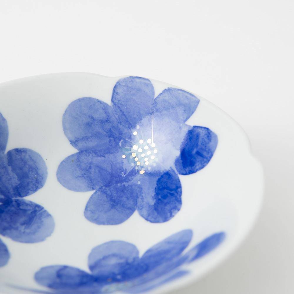 Higashi Kiln P.S. Blue Tobe Bowl - MUSUBI KILN - Quality Japanese Tableware and Gift