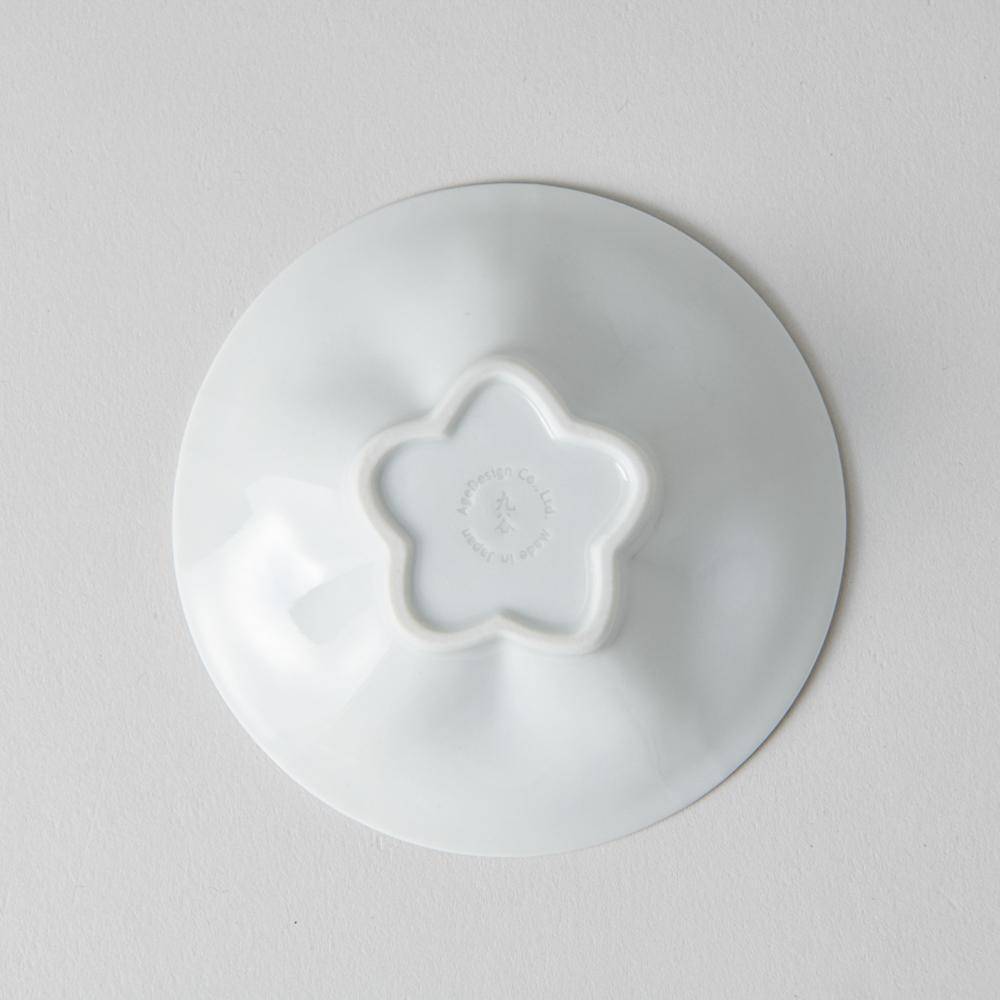 Hiracle Sakura Kutani Sauce Plate Set - MUSUBI KILN - Quality Japanese Tableware and Gift