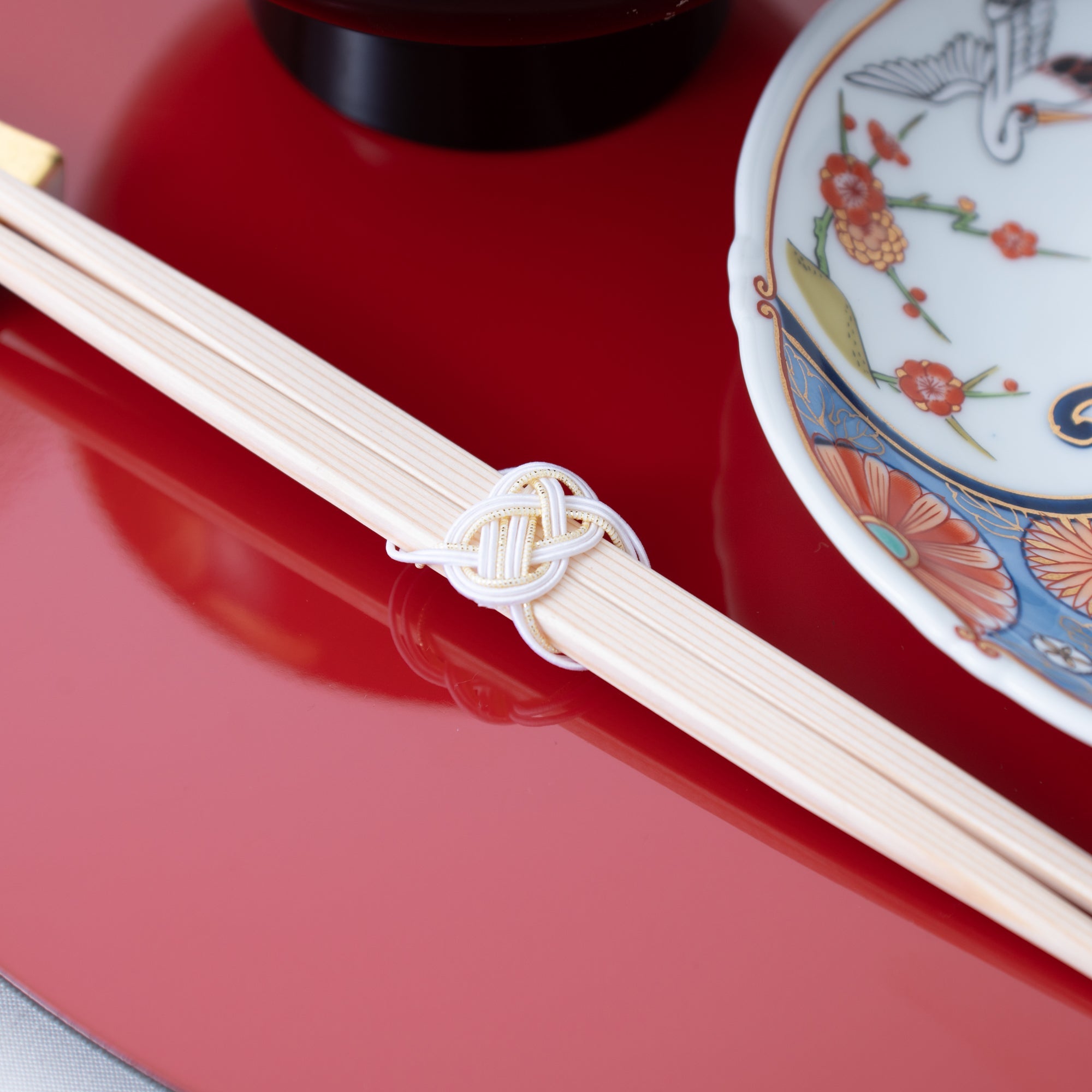 Hirohashi Awaji Mizuhiki Yoshino Cedar Chopsticks (Set of 3 Pairs) - MUSUBI KILN - Quality Japanese Tableware and Gift