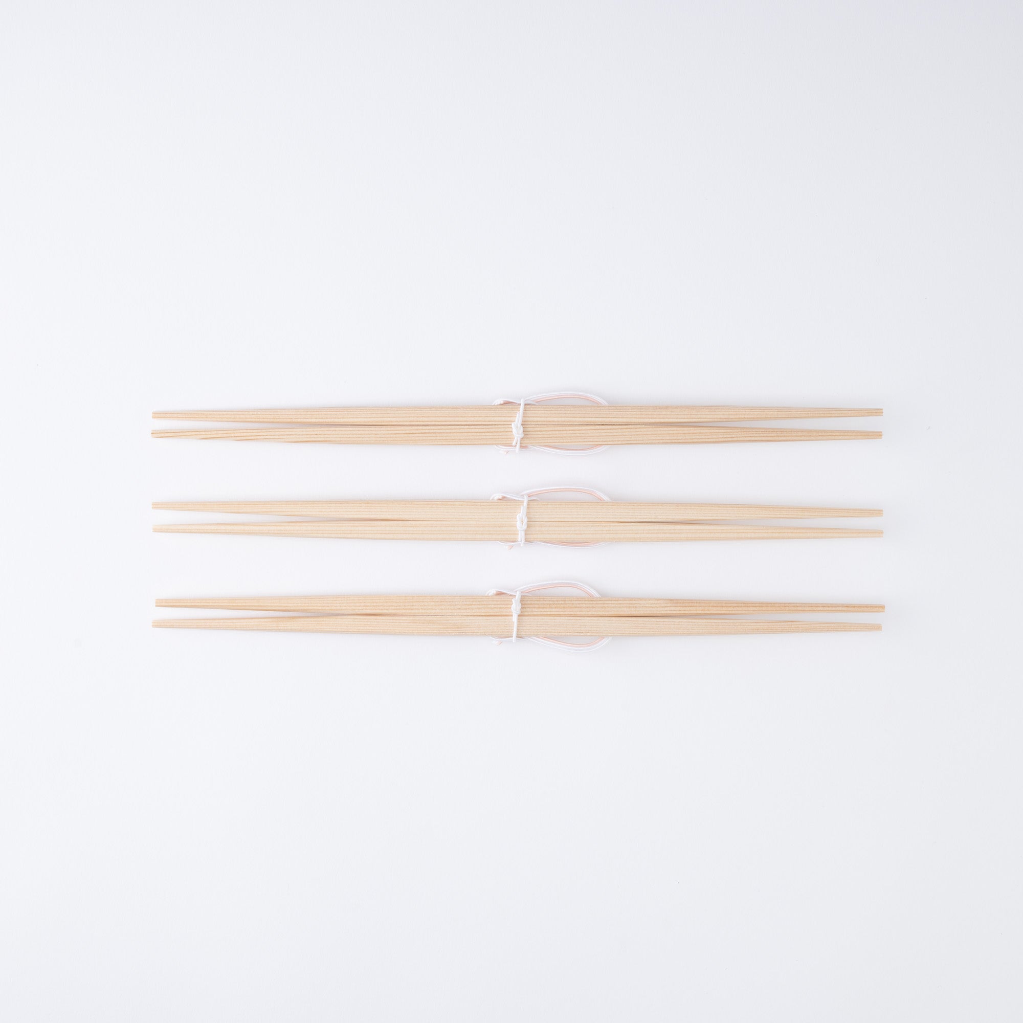 Hirohashi Rabbit Mizuhiki Yoshino Cedar Chopsticks (Set of 3 Pairs) - MUSUBI KILN - Quality Japanese Tableware and Gift