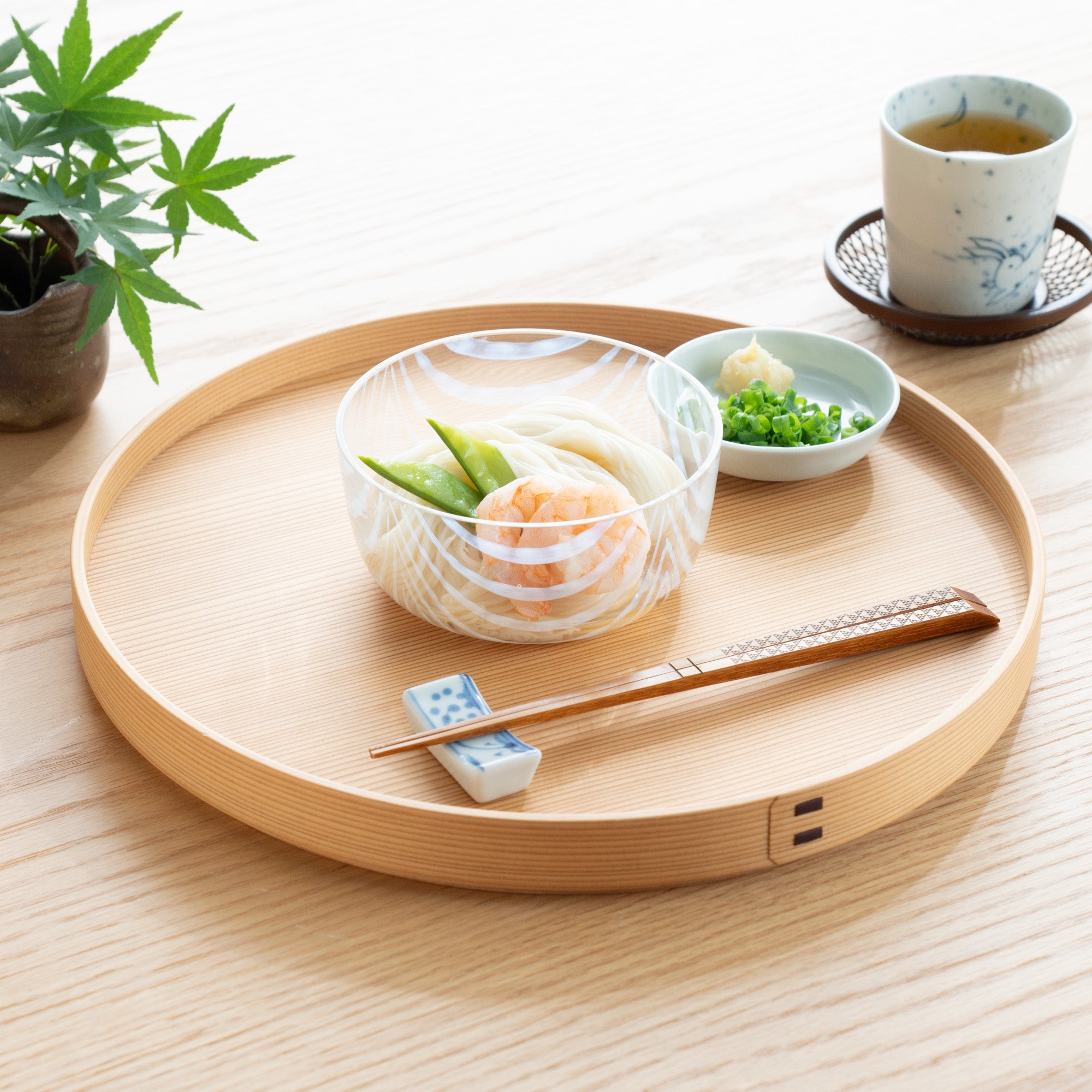 Hirota Taisho Roman Makiage Edo Glass Bowl - MUSUBI KILN - Quality Japanese Tableware and Gift