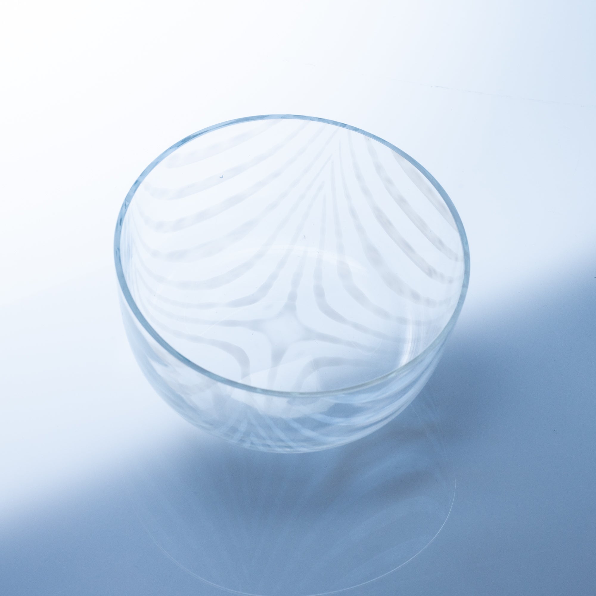 Hirota Taisho Roman Makiage Edo Glass Bowl - MUSUBI KILN - Quality Japanese Tableware and Gift