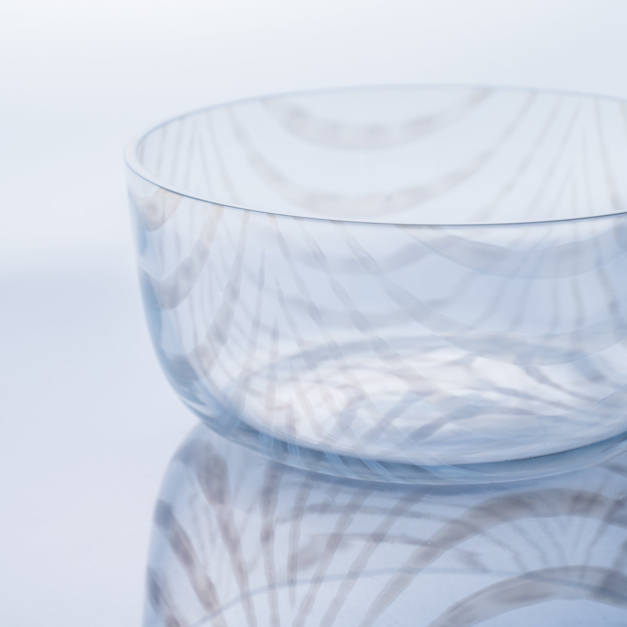Hirota Taisho Roman Makiage Edo Glass Bowl - MUSUBI KILN - Quality Japanese Tableware and Gift