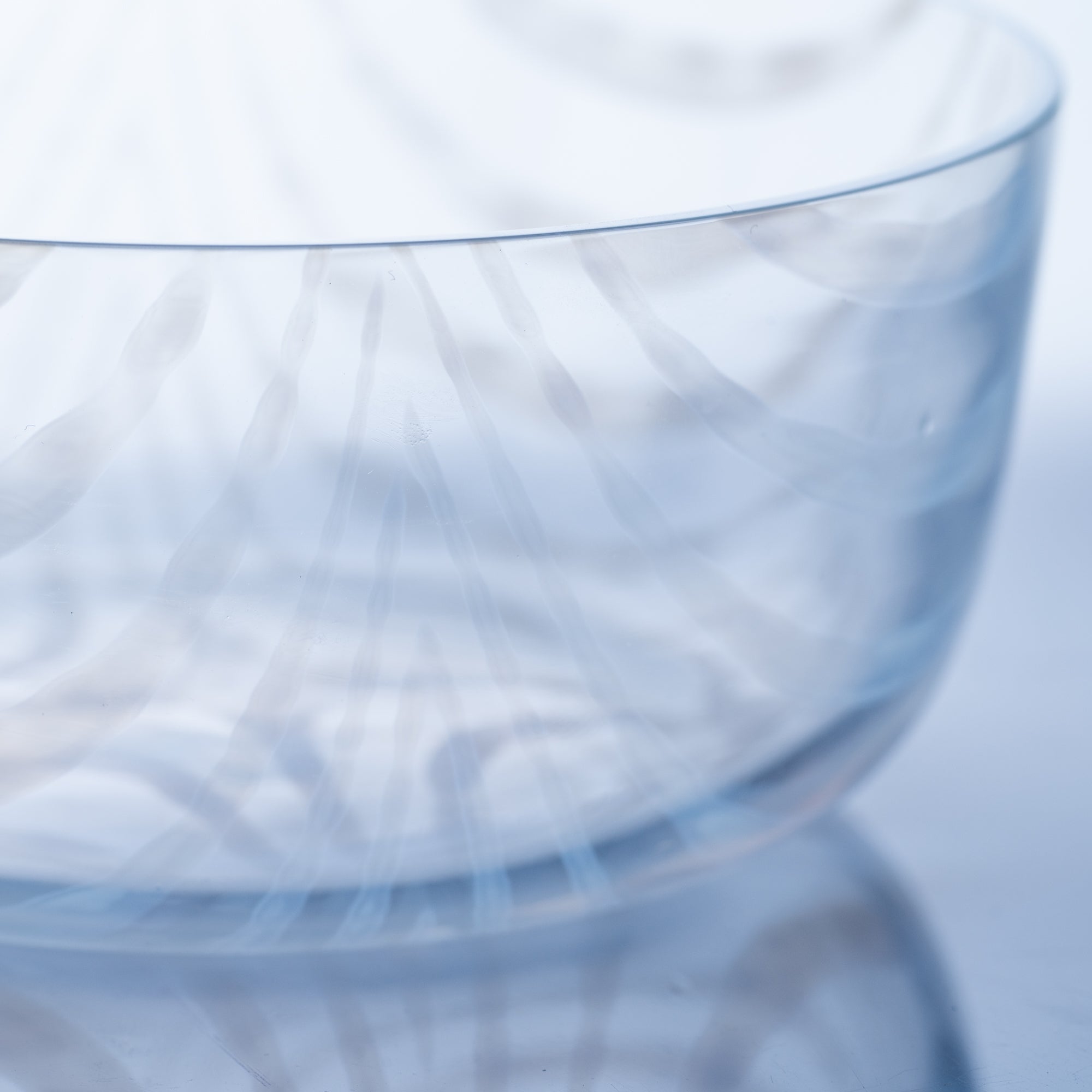 Hirota Taisho Roman Makiage Edo Glass Bowl - MUSUBI KILN - Quality Japanese Tableware and Gift