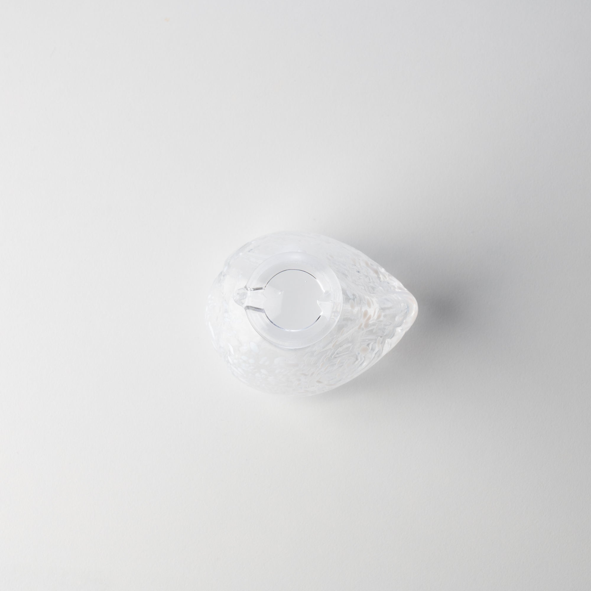 Hirota White Bird Edo Glass Soy Sauce Dispenser - MUSUBI KILN - Quality Japanese Tableware and Gift