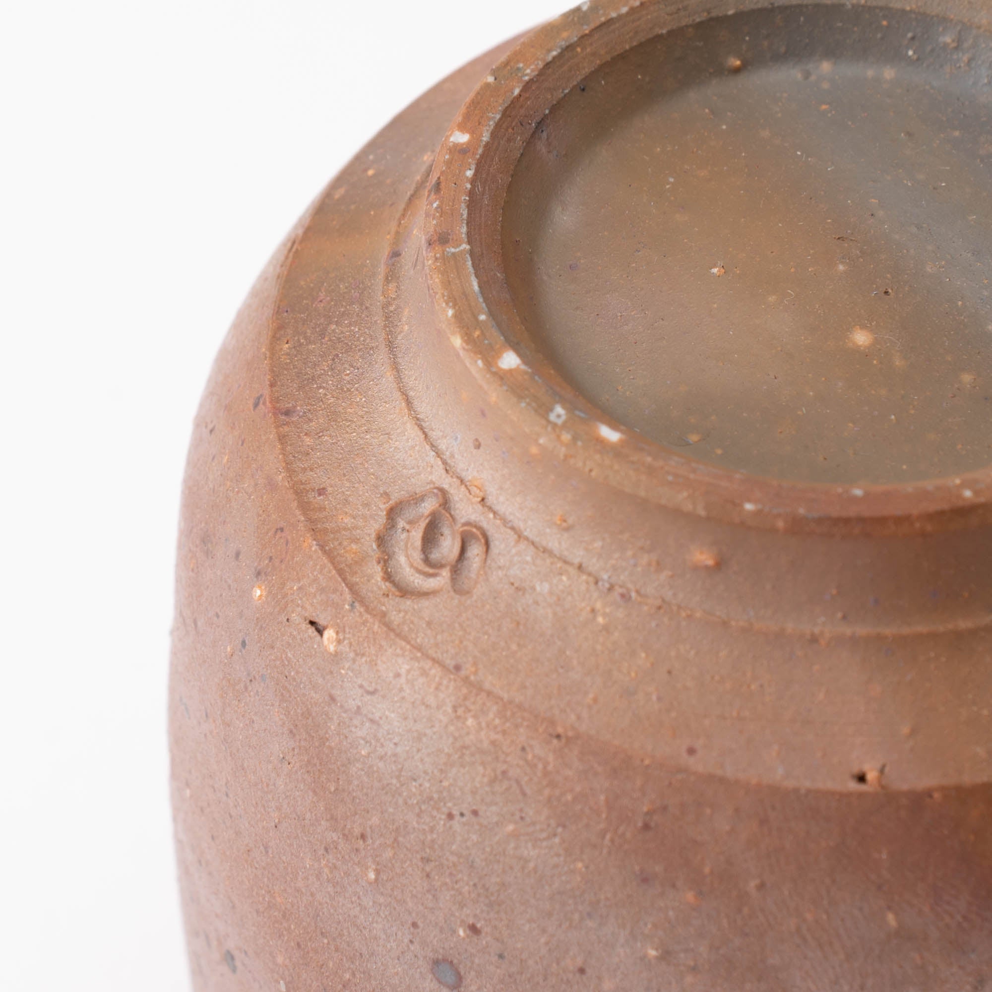 Hozan Kiln Sangiri Bizen Ware Japanese Teacup Pair - MUSUBI KILN - Quality Japanese Tableware and Gift