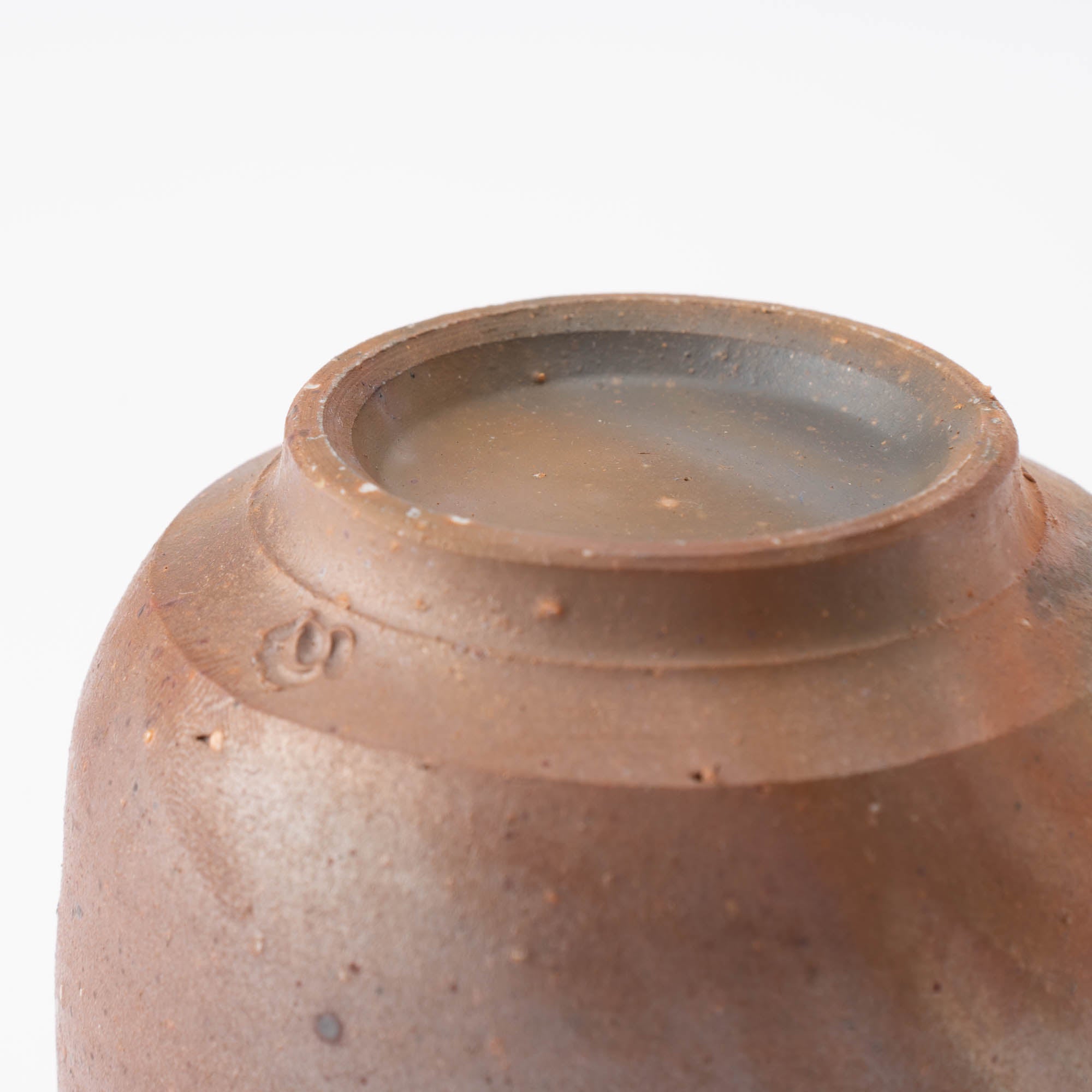 Hozan Kiln Sangiri Bizen Ware Japanese Teacup Pair - MUSUBI KILN - Quality Japanese Tableware and Gift