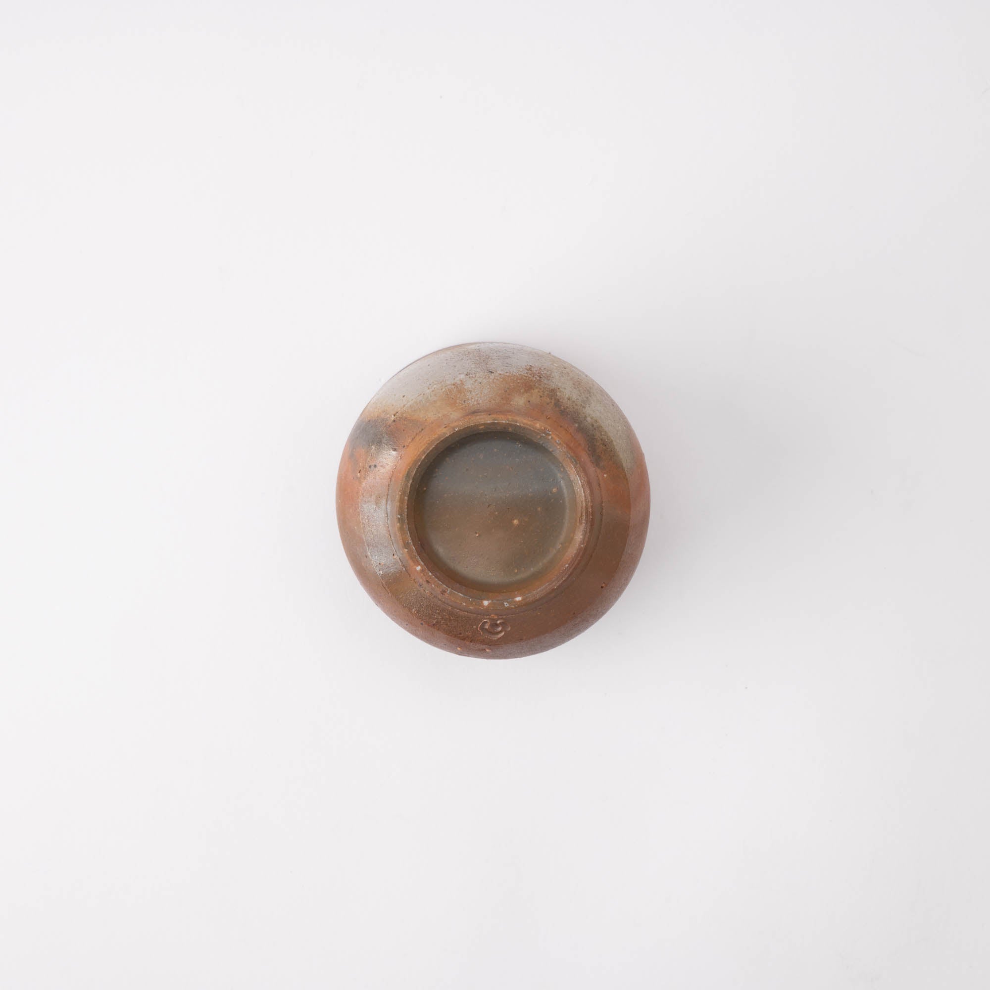 Hozan Kiln Sangiri Bizen Ware Japanese Teacup Pair - MUSUBI KILN - Quality Japanese Tableware and Gift