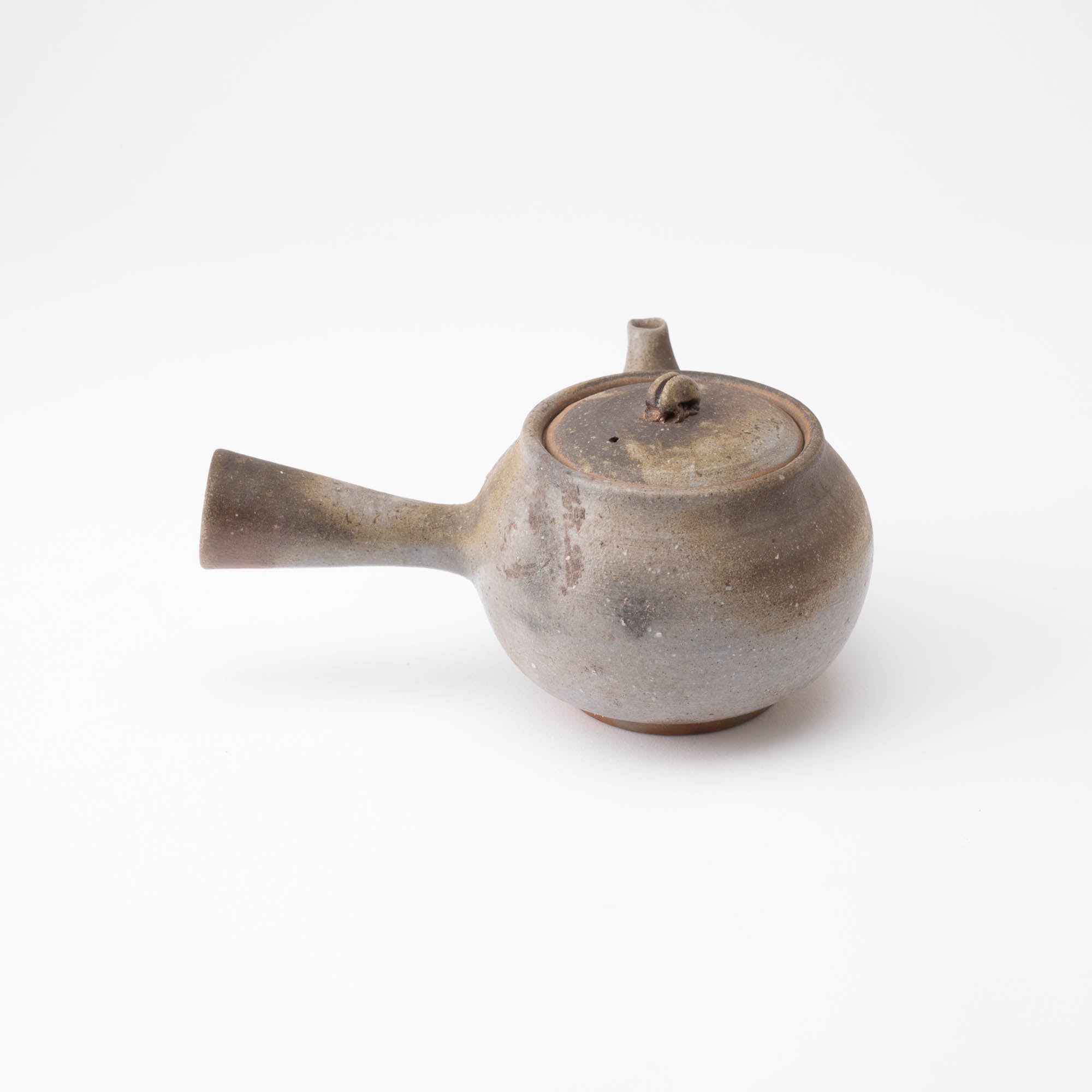 Hozan Kiln Sangiri Bizen Ware Japanese Teapot - MUSUBI KILN - Quality Japanese Tableware and Gift