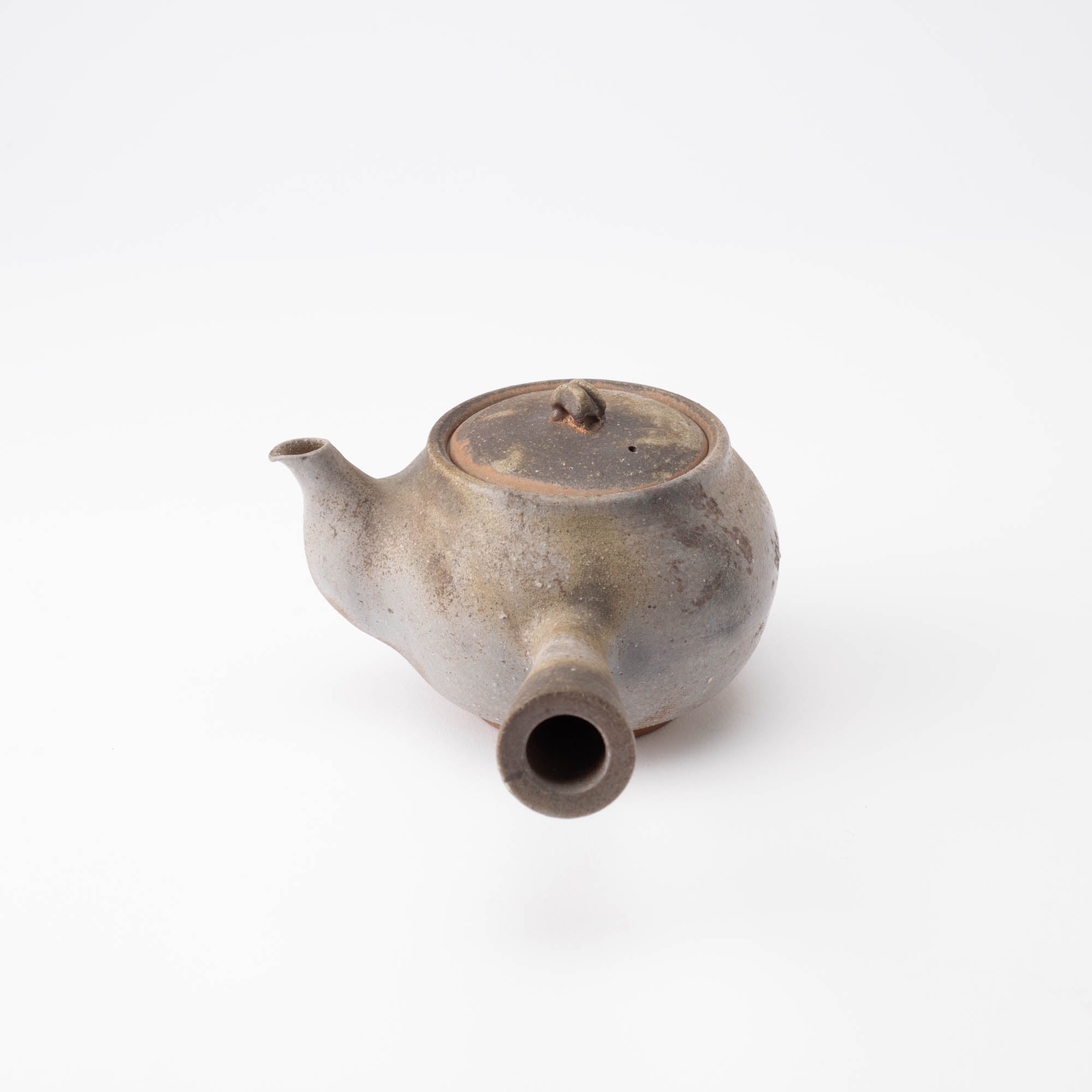 Hozan Kiln Sangiri Bizen Ware Japanese Teapot - MUSUBI KILN - Quality Japanese Tableware and Gift