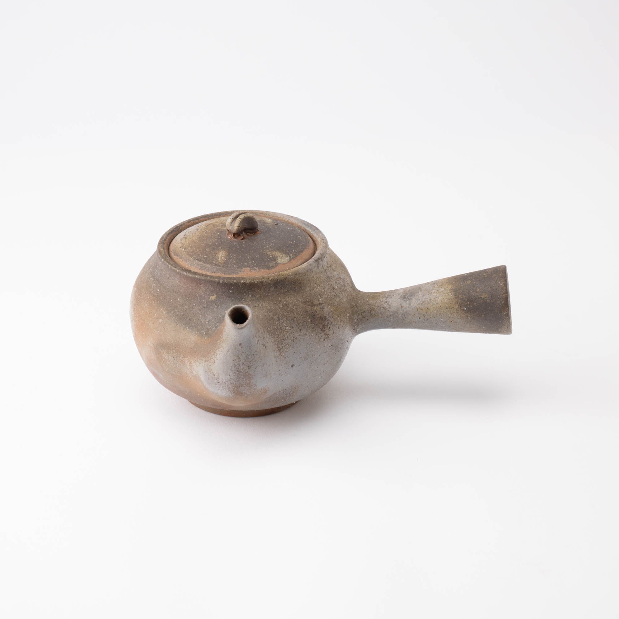 Hozan Kiln Sangiri Bizen Ware Japanese Teapot - MUSUBI KILN - Quality Japanese Tableware and Gift