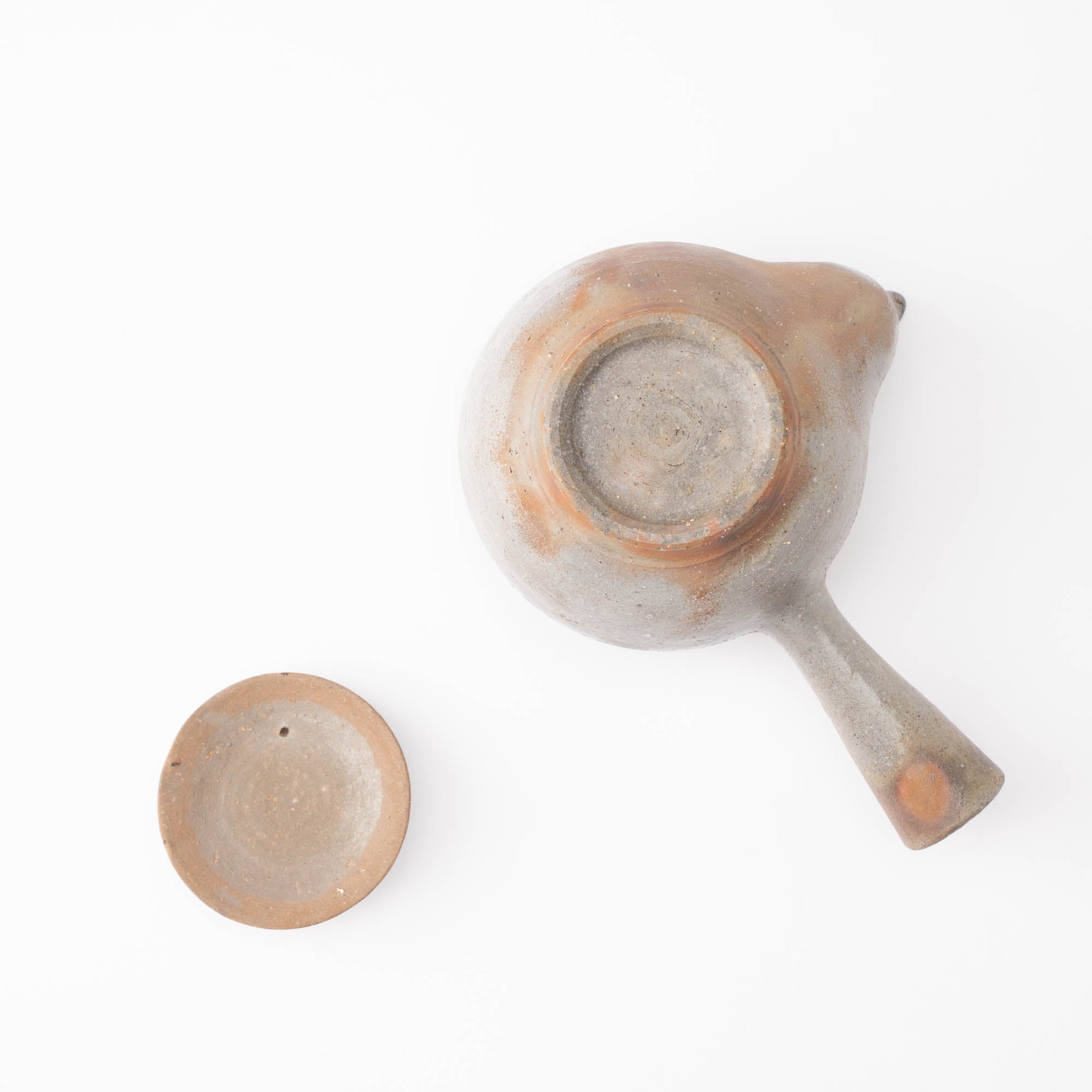 Hozan Kiln Sangiri Bizen Ware Japanese Teapot - MUSUBI KILN - Quality Japanese Tableware and Gift