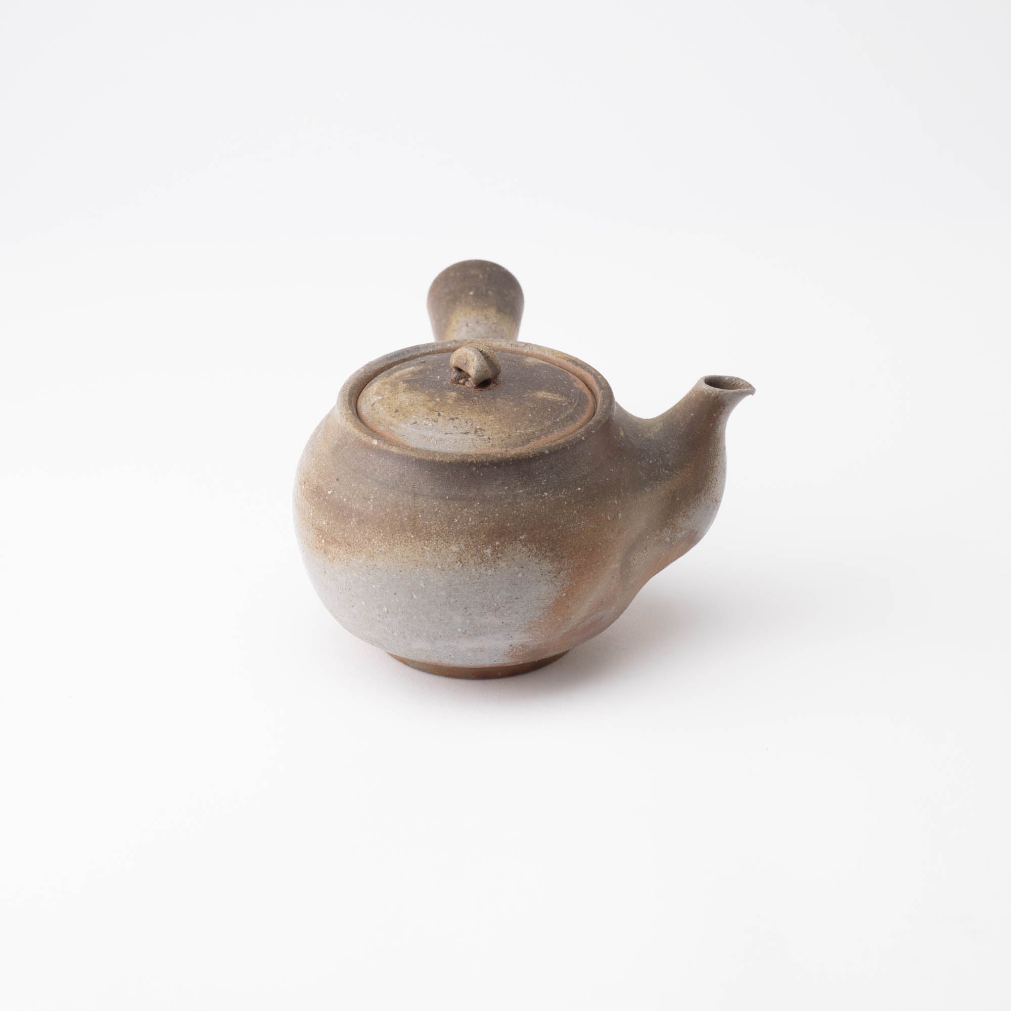 Hozan Kiln Sangiri Bizen Ware Japanese Teapot - MUSUBI KILN - Quality Japanese Tableware and Gift
