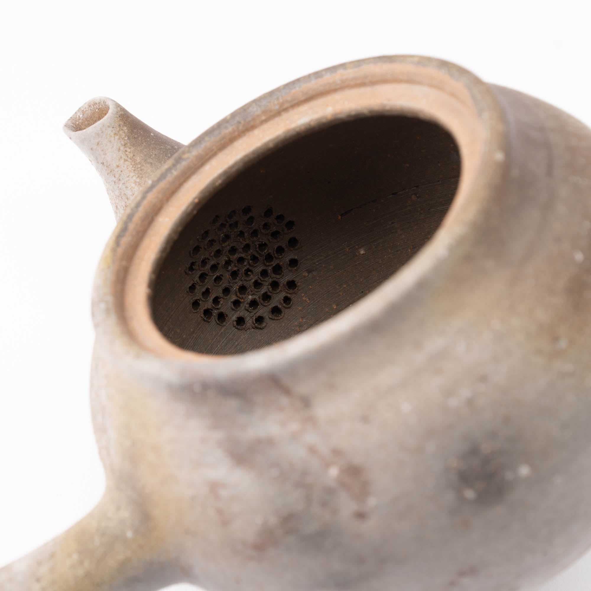 Hozan Kiln Sangiri Bizen Ware Japanese Teapot - MUSUBI KILN - Quality Japanese Tableware and Gift