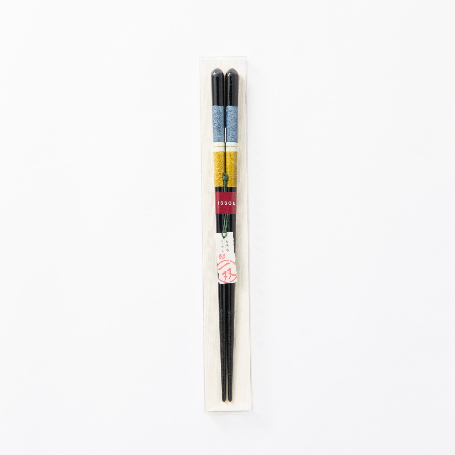 Issou Arima Wakasa Lacquer Chopsticks 21 cm/8.3 in or 23 cm/9 in - MUSUBI KILN - Quality Japanese Tableware and Gift