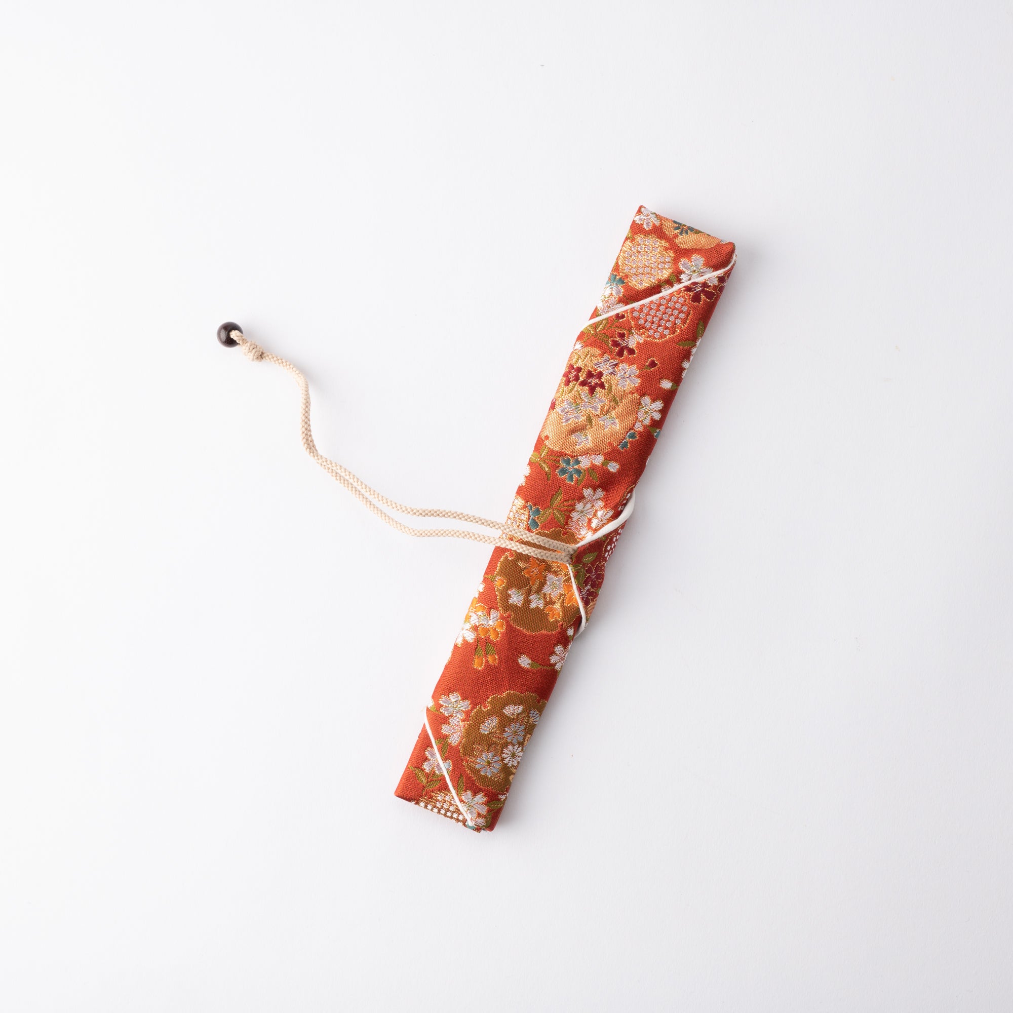 Issou Spring Flowers Nishijin Ori Brocade Chopsticks Case - MUSUBI KILN - Quality Japanese Tableware and Gift