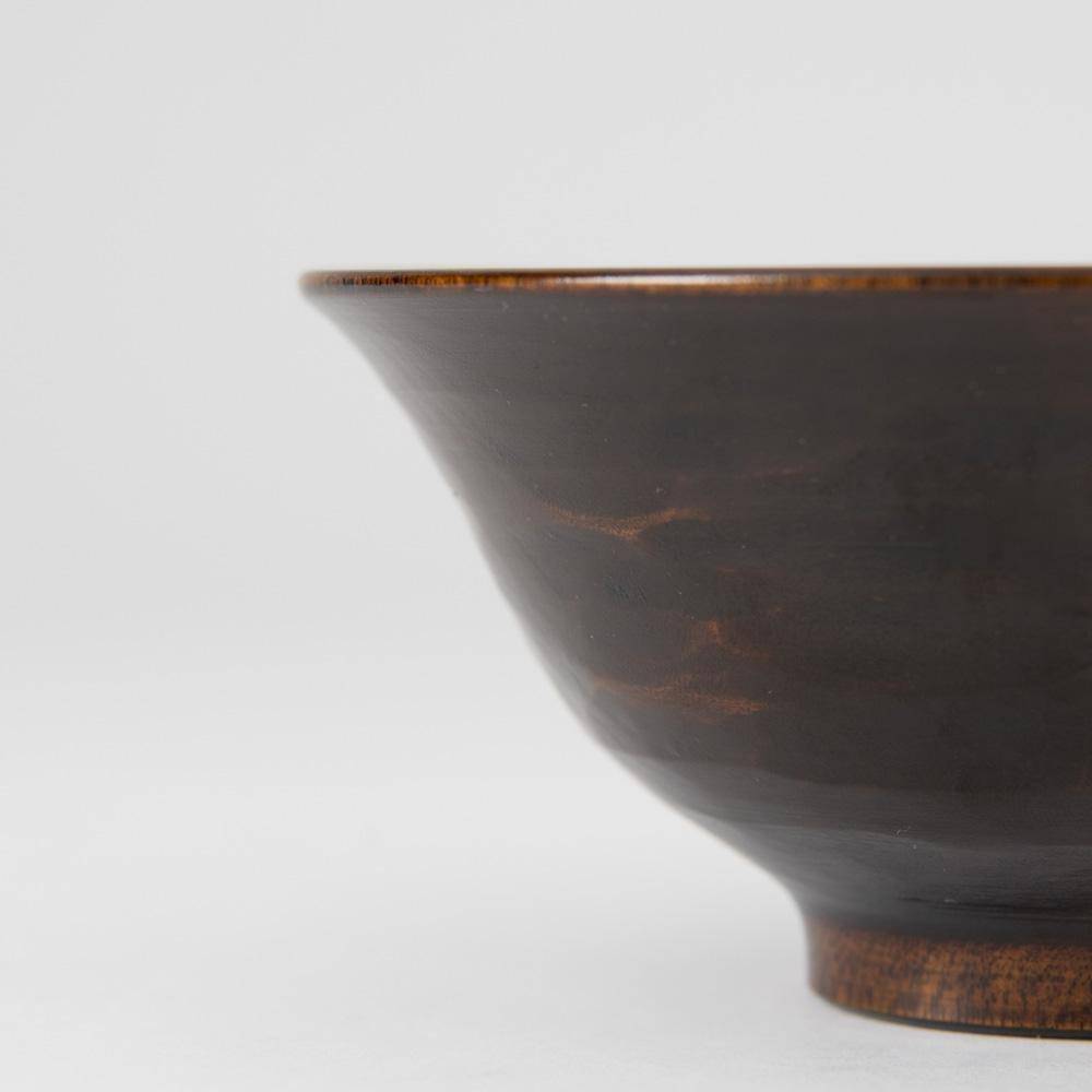 Japanese cherry birch Yamanaka Lacquerware Japanese Rice Bowl - MUSUBI KILN - Quality Japanese Tableware and Gift