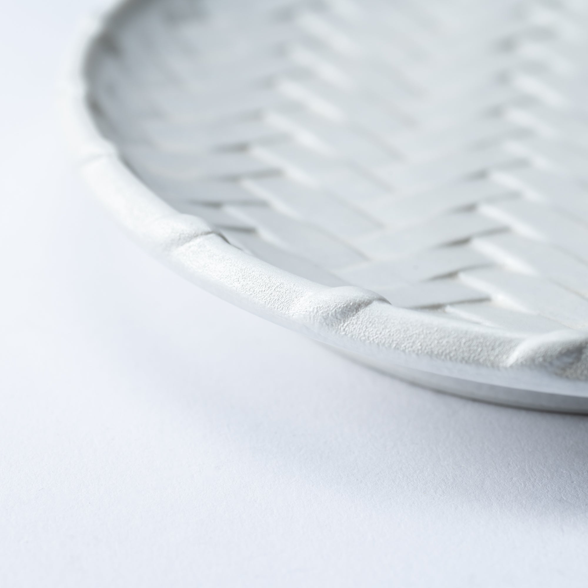 Kaizan Kiln Silver Gourd Arita Plate - MUSUBI KILN - Quality Japanese Tableware and Gift