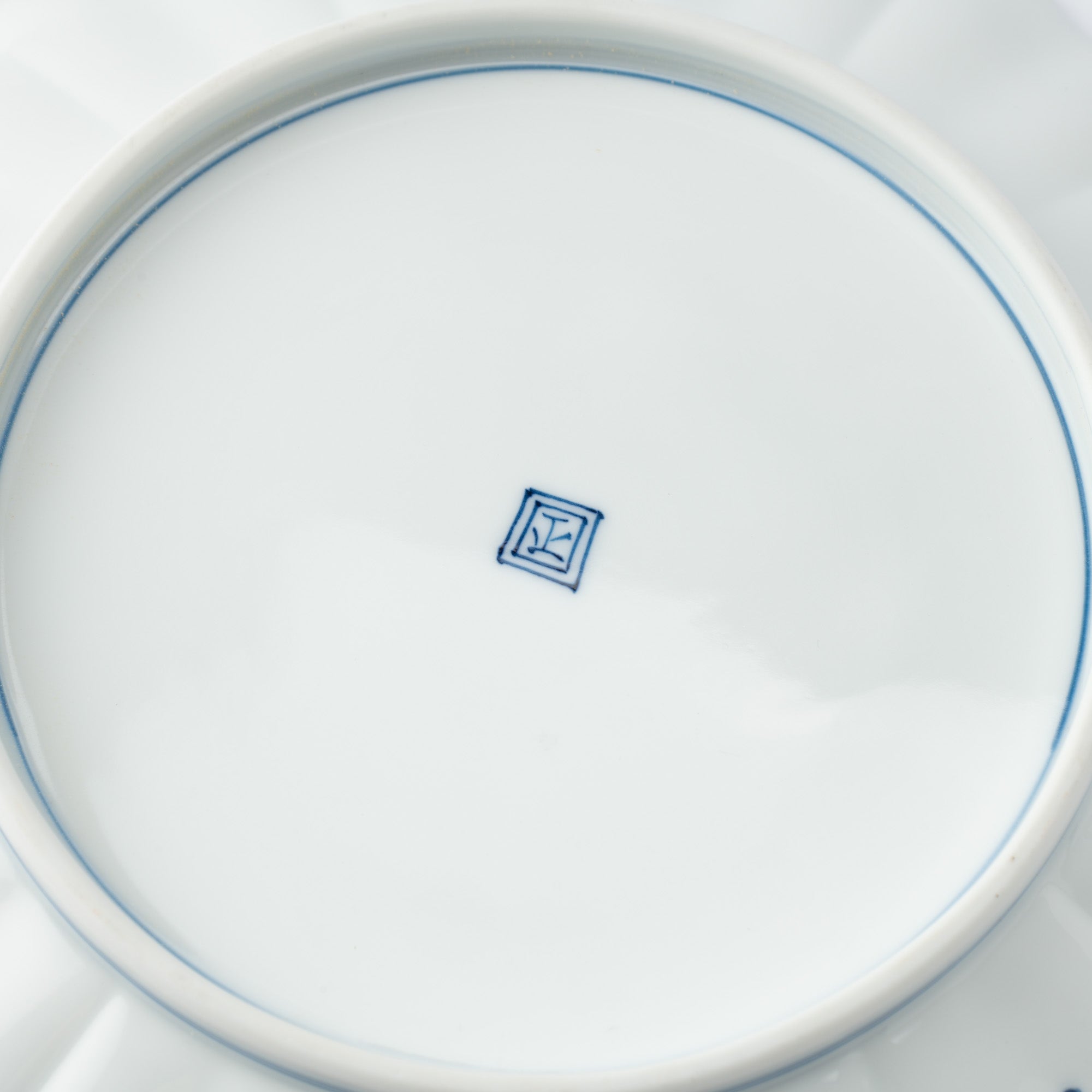 Kakusho Kiln Shonzui - De Waves and Treasure Mikawachi Ware Plate 7.5in - MUSUBI KILN - Quality Japanese Tableware and Gift