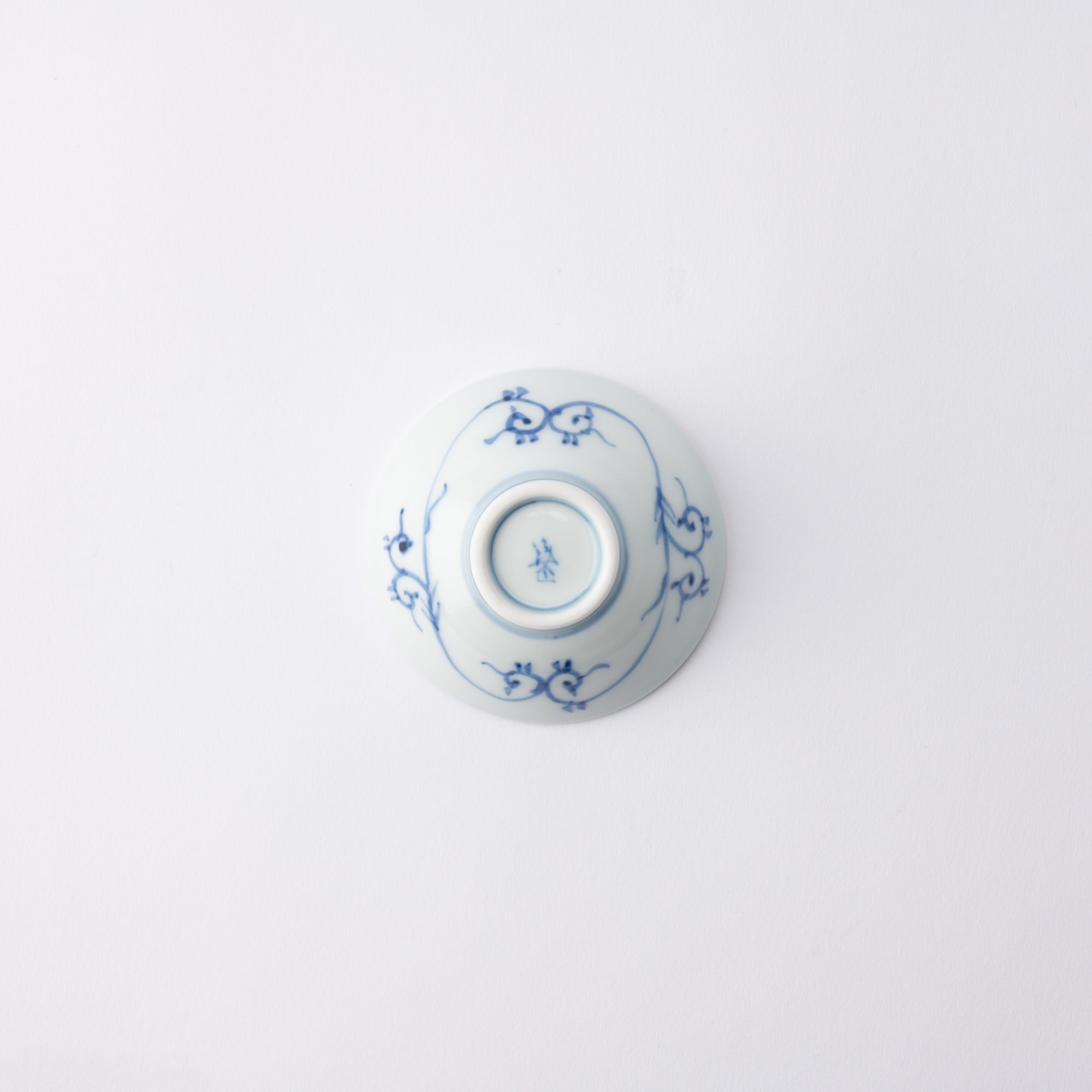 Keizan Kiln Fuji Sansui Arita Sakazuki Sake Cup - MUSUBI KILN - Quality Japanese Tableware and Gift