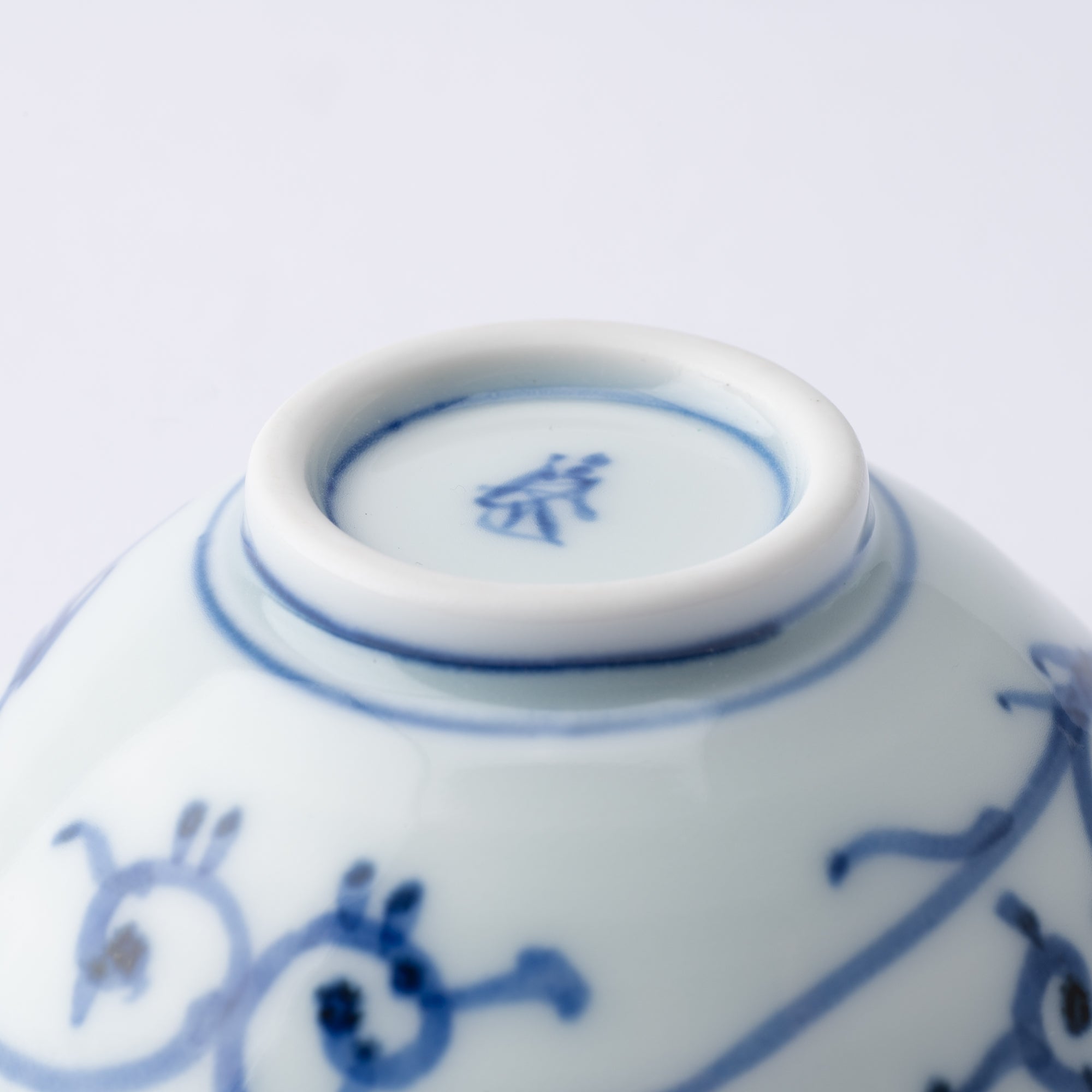Keizan Kiln Whale Arita Sakazuki Sake Cup - MUSUBI KILN - Quality Japanese Tableware and Gift