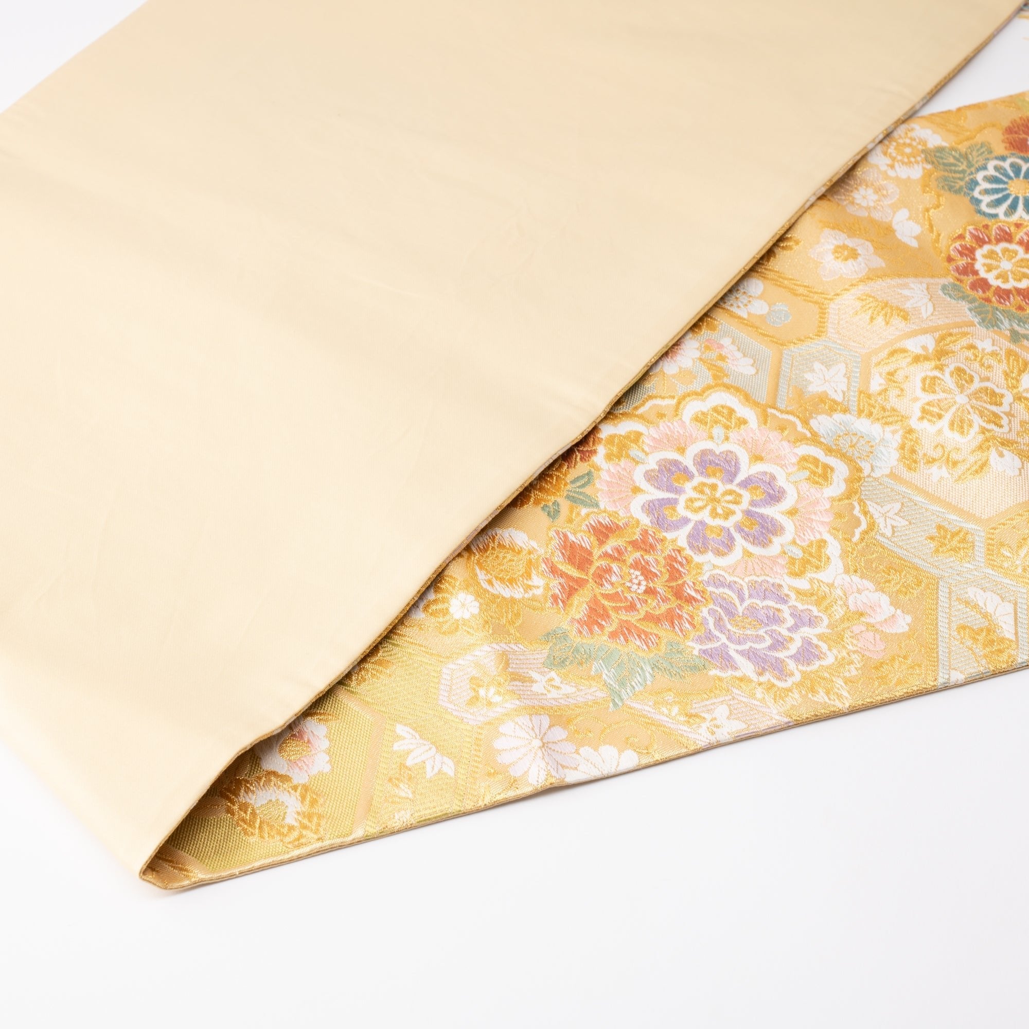 Kikyoya Kikko Nishijin Ori Long Table Runner - MUSUBI KILN - Quality Japanese Tableware and Gift