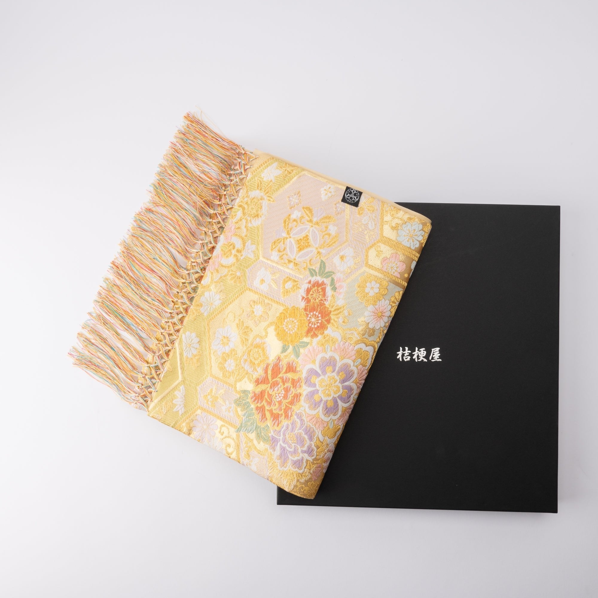 Kikyoya Kikko Nishijin Ori Long Table Runner - MUSUBI KILN - Quality Japanese Tableware and Gift
