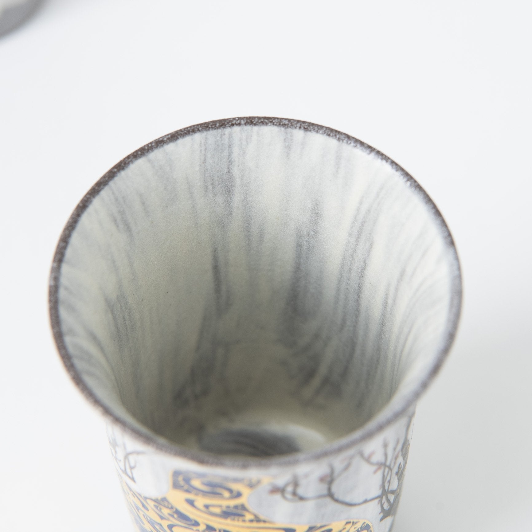 Kinsai Korinbai Kutani Tumbler Pair - MUSUBI KILN - Quality Japanese Tableware and Gift