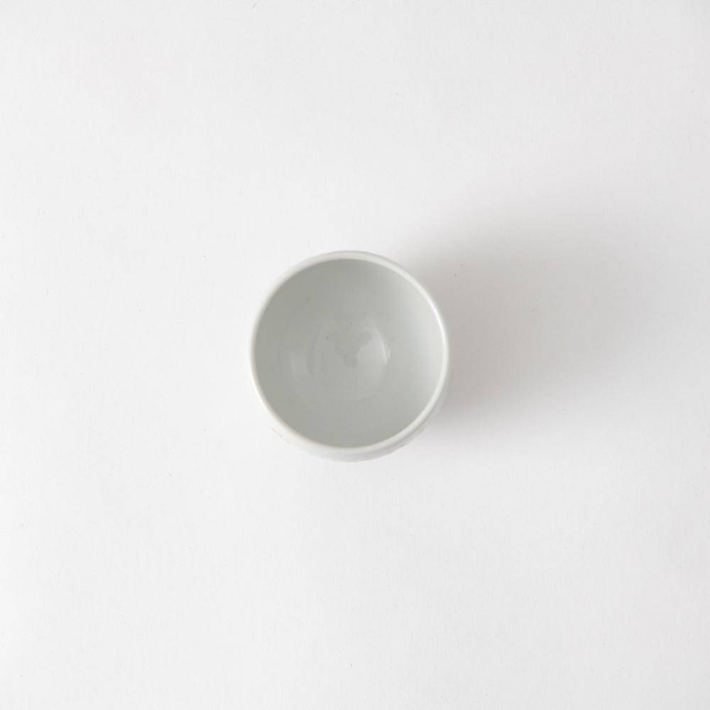 Kinzan Kiln Shugu Gold Flowers and Arabesque Ochoko Sake Cup - MUSUBI KILN - Quality Japanese Tableware and Gift