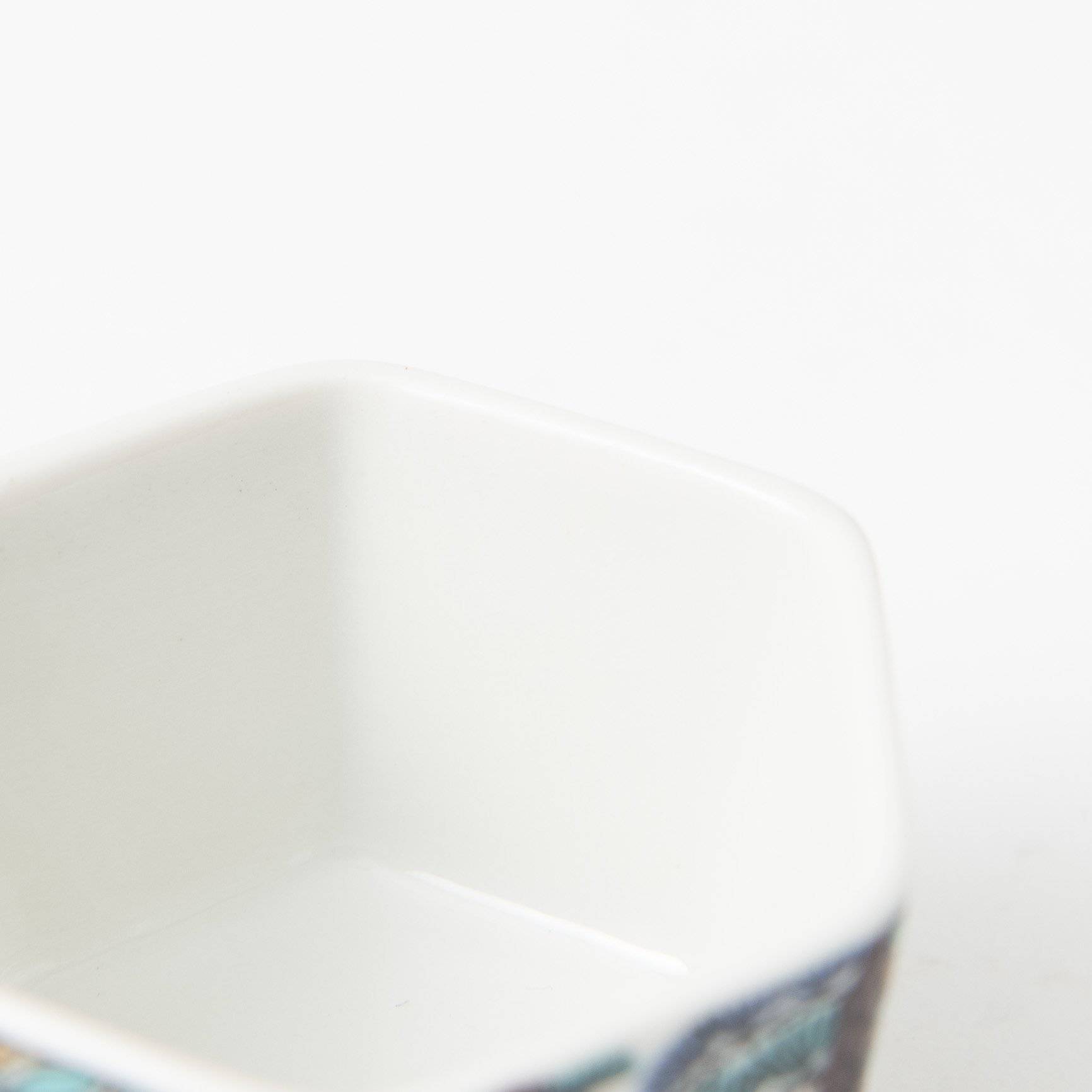 Ko - kutani Pine, Bamboo & Plum Kutani Sake Set - MUSUBI KILN - Quality Japanese Tableware and Gift