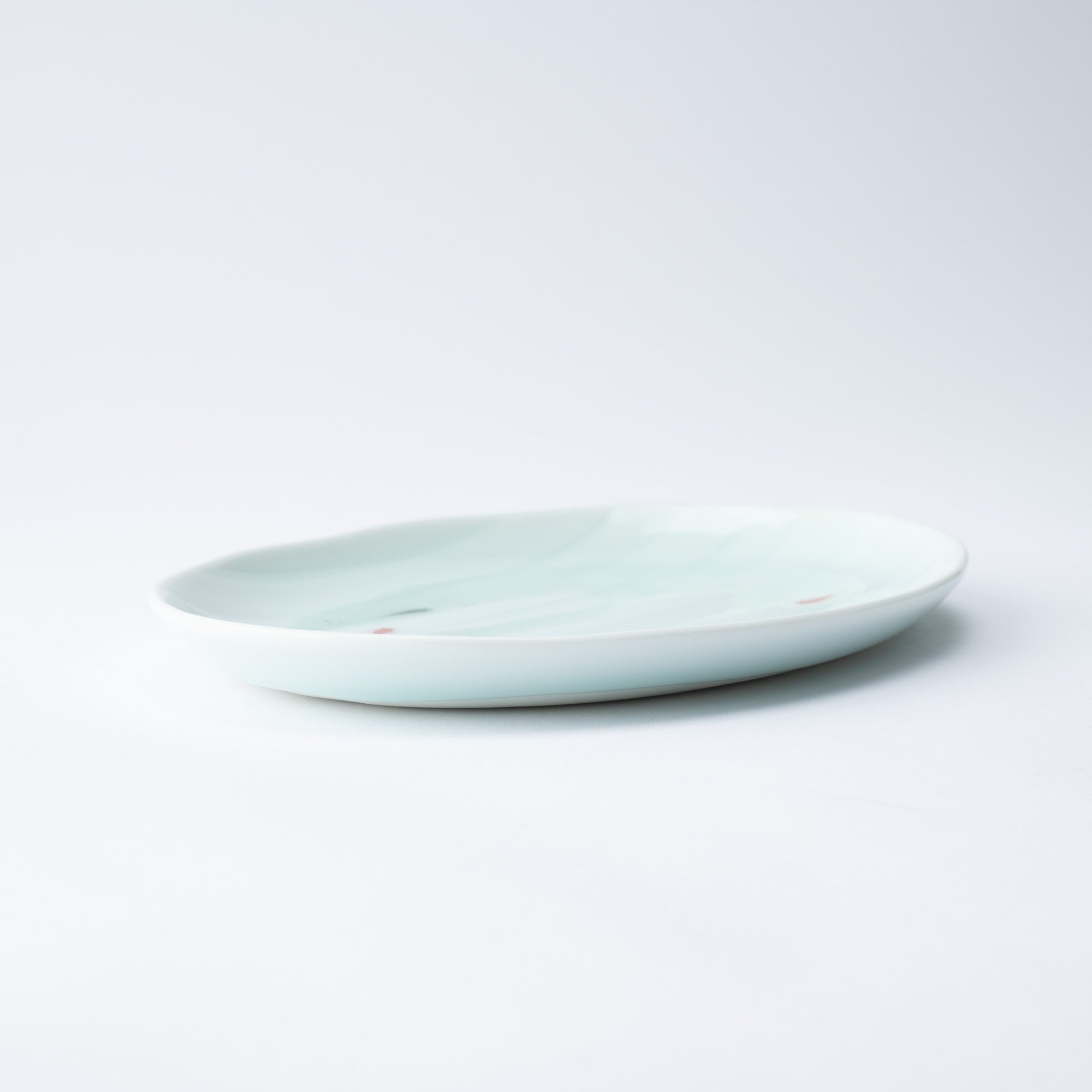 Kosen Kiln Medaka Rice Fish Imari Nabeshima Ware Oval Plate - MUSUBI KILN - Quality Japanese Tableware and Gift