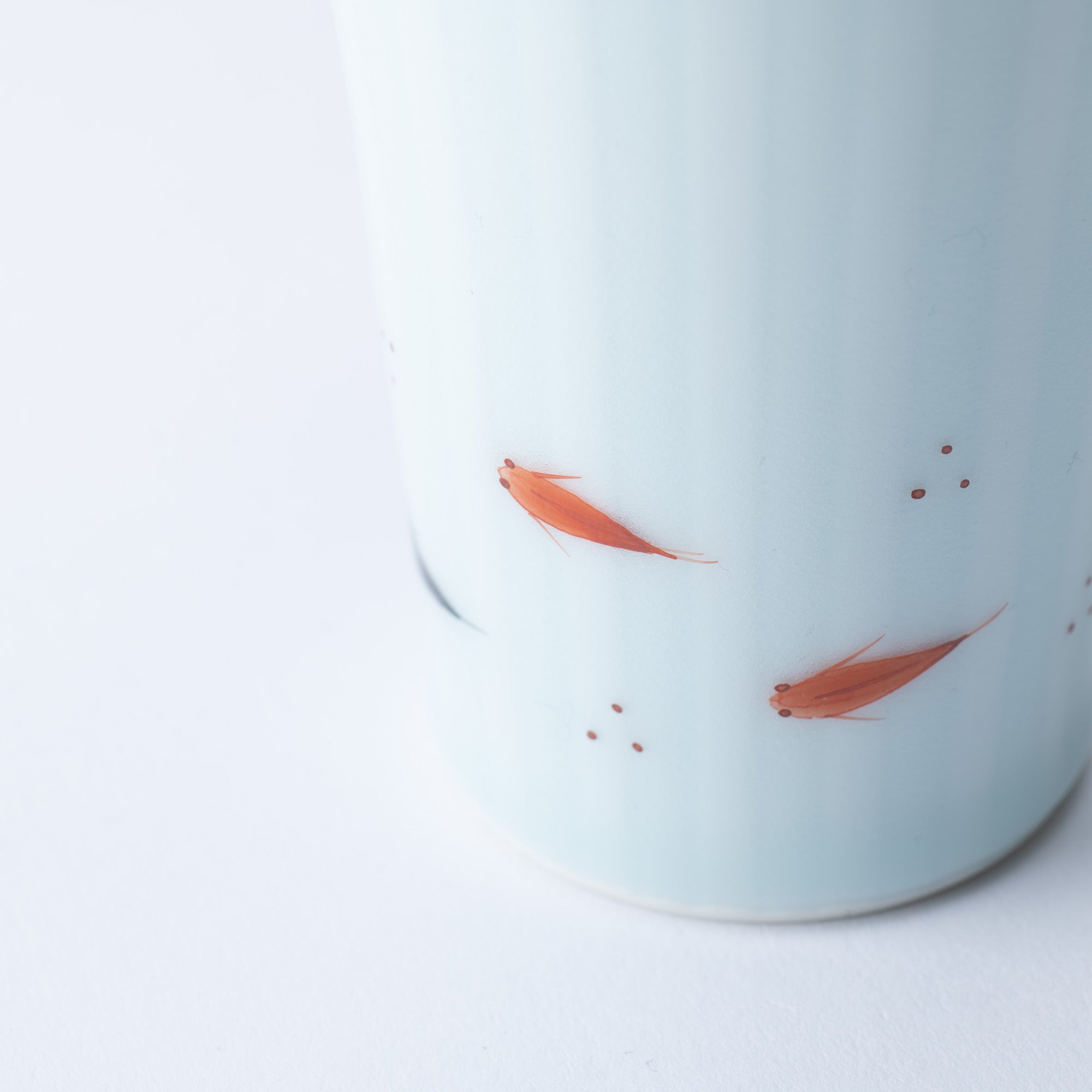 Kosen Kiln Medaka Rice Fish Imari Nabeshima Ware Tumbler - MUSUBI KILN - Quality Japanese Tableware and Gift