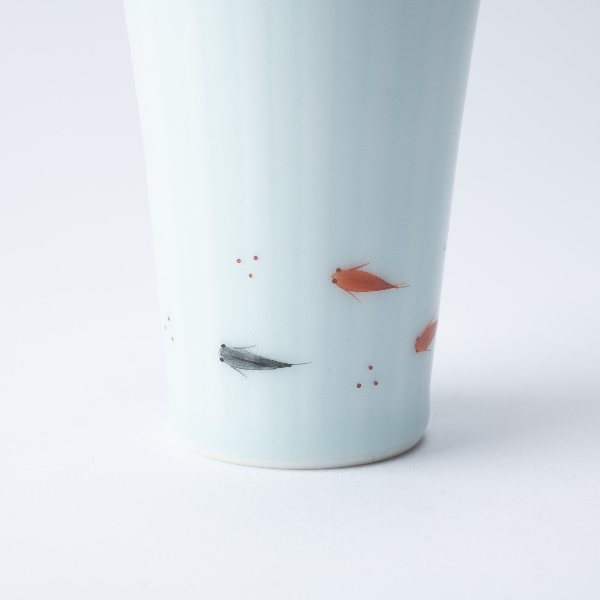 Kosen Kiln Medaka Rice Fish Imari Nabeshima Ware Tumbler - MUSUBI KILN - Quality Japanese Tableware and Gift