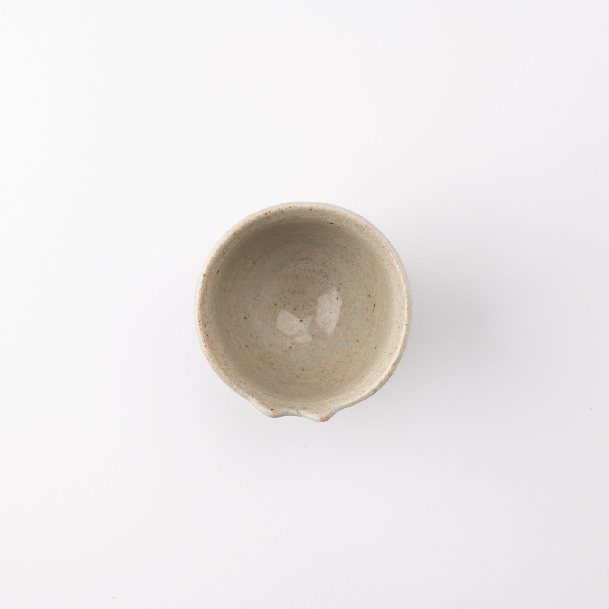 Kousai Kiln Playful Cat Hasami Small Yunomi Japanese Teacup - MUSUBI KILN - Quality Japanese Tableware and Gift