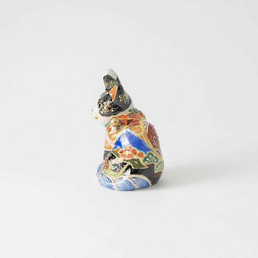 Kutani Lucky Cat - Maneki Neko C - MUSUBI KILN - Quality Japanese Tableware and Gift