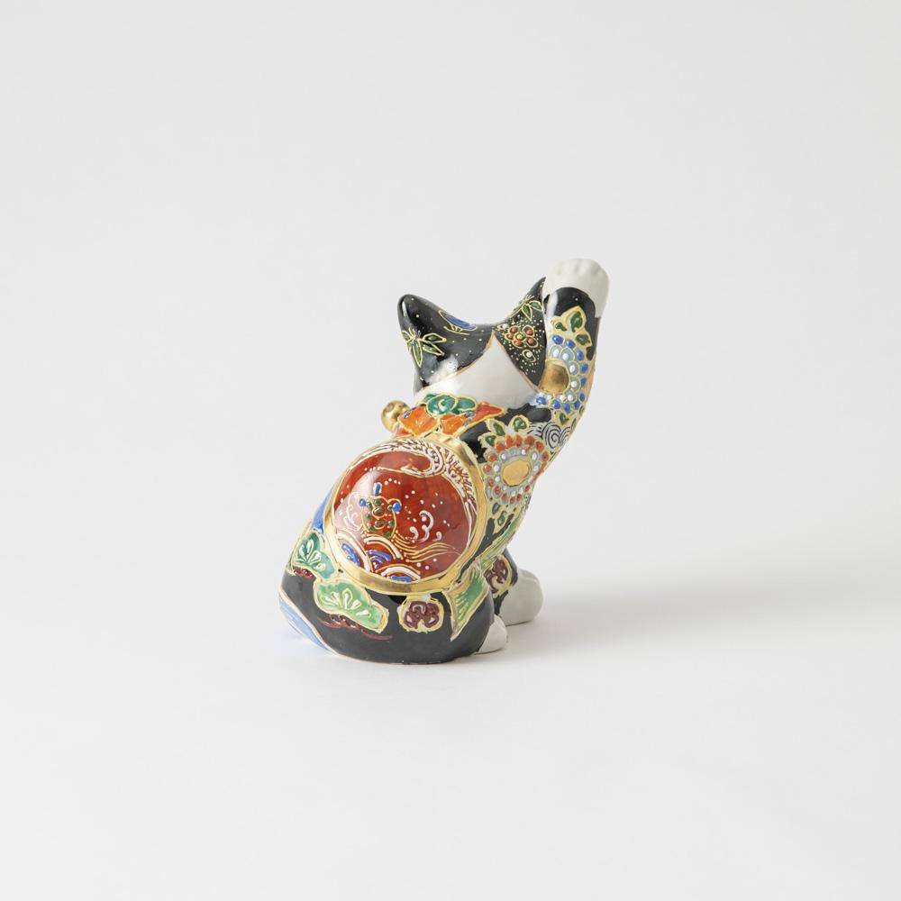 Kutani Lucky Cat - Maneki Neko C - MUSUBI KILN - Quality Japanese Tableware and Gift