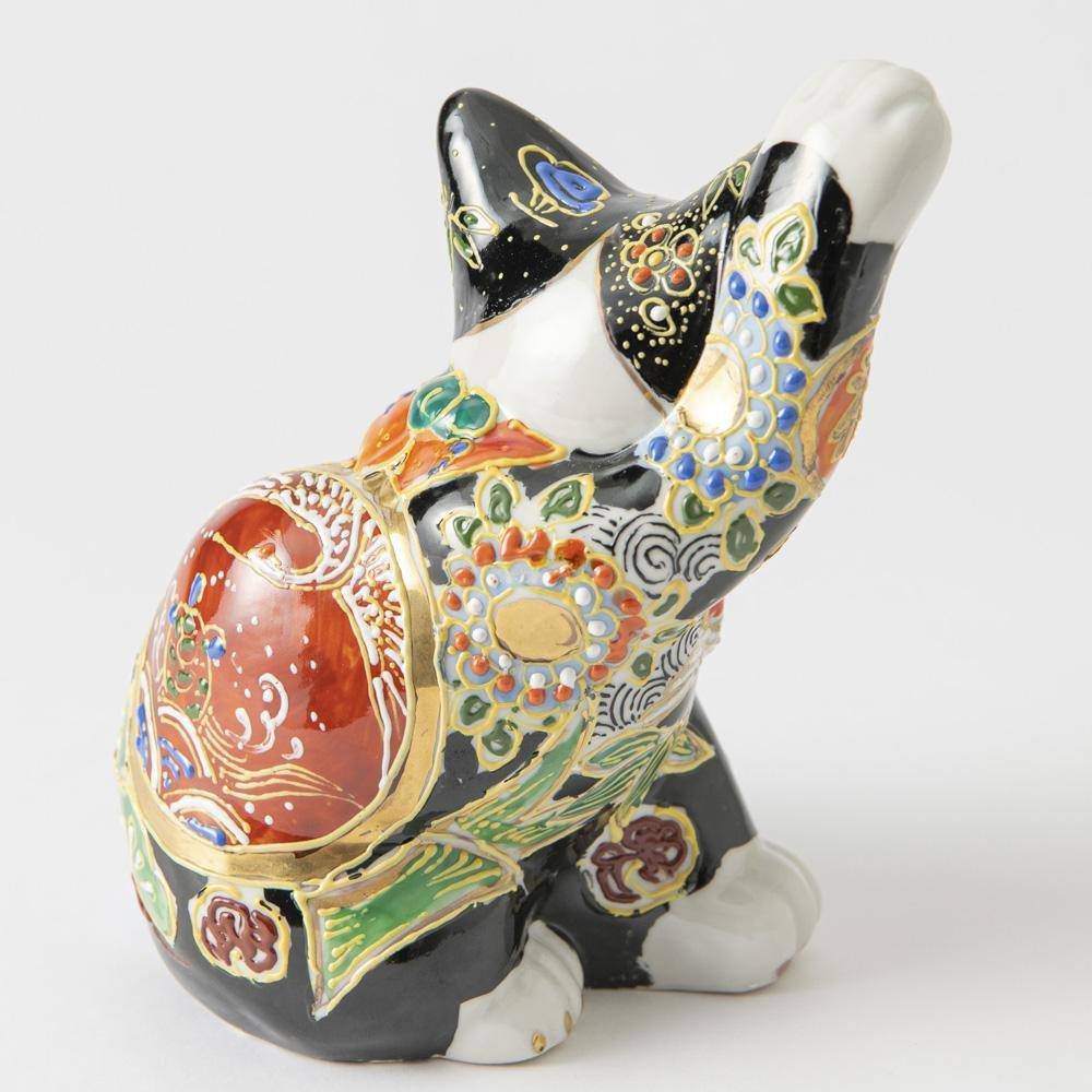 Kutani Lucky Cat - Maneki Neko C - MUSUBI KILN - Quality Japanese Tableware and Gift
