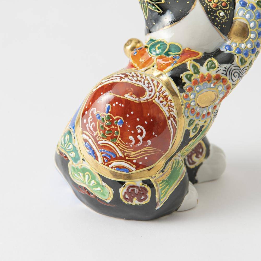 Kutani Lucky Cat - Maneki Neko C - MUSUBI KILN - Quality Japanese Tableware and Gift