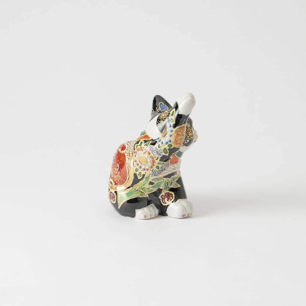 Kutani Lucky Cat - Maneki Neko C - MUSUBI KILN - Quality Japanese Tableware and Gift
