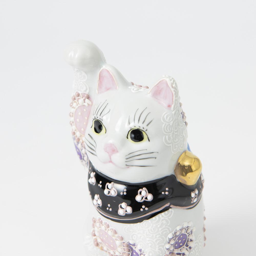 Kutani Lucky Cat - Maneki Neko E - MUSUBI KILN - Quality Japanese Tableware and Gift
