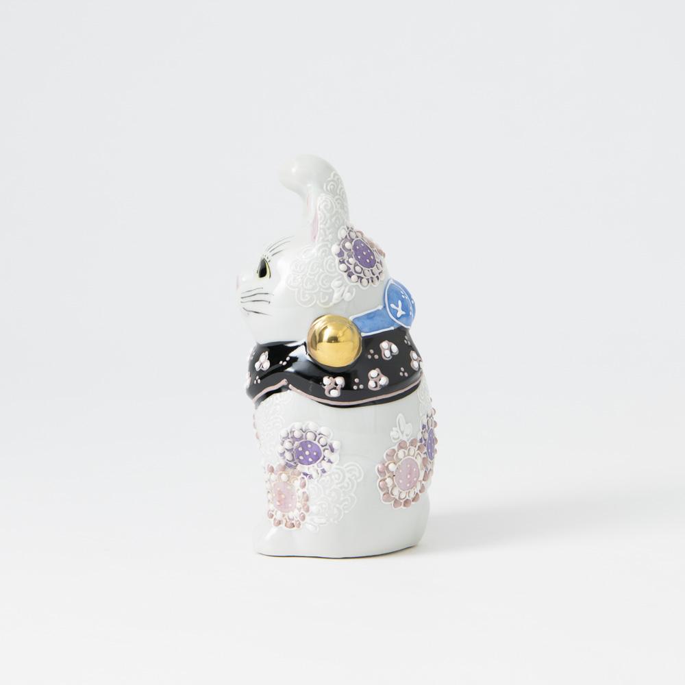 Kutani Lucky Cat - Maneki Neko E - MUSUBI KILN - Quality Japanese Tableware and Gift